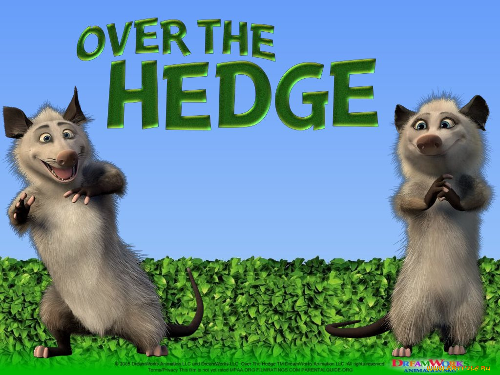 мультфильмы, over, the, hedge