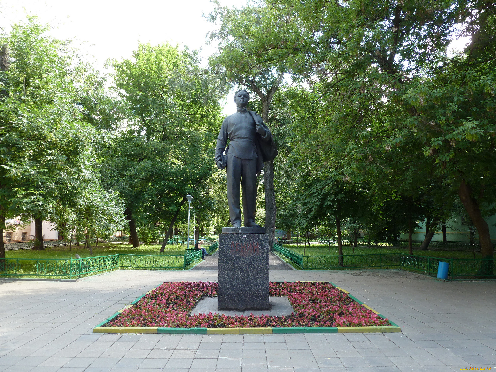 памятник, молодому, ульянову-ленину, -, москва, города, москва, , россия, москва, памятник