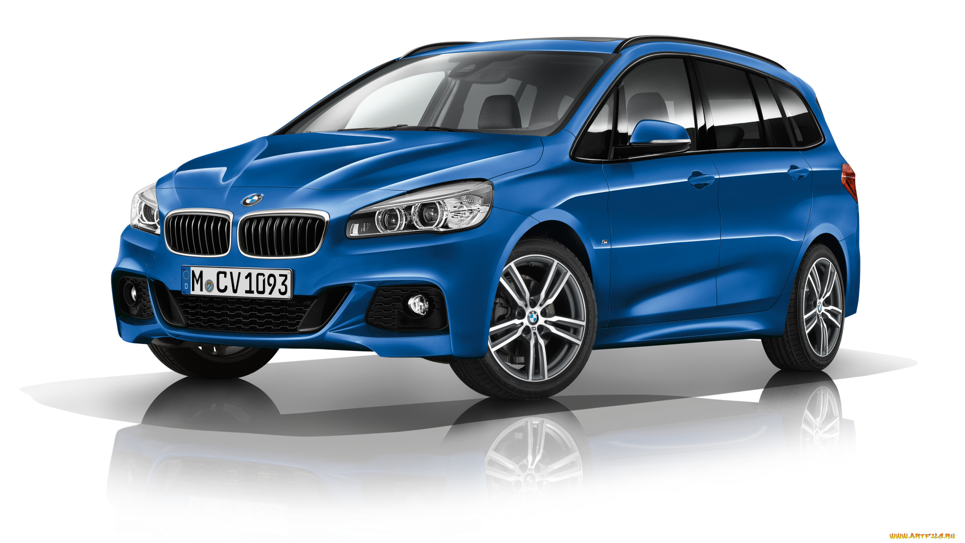 автомобили, bmw, 220d, xdrive, gran, tourer, m, sport, package, f46, 2015г, синий