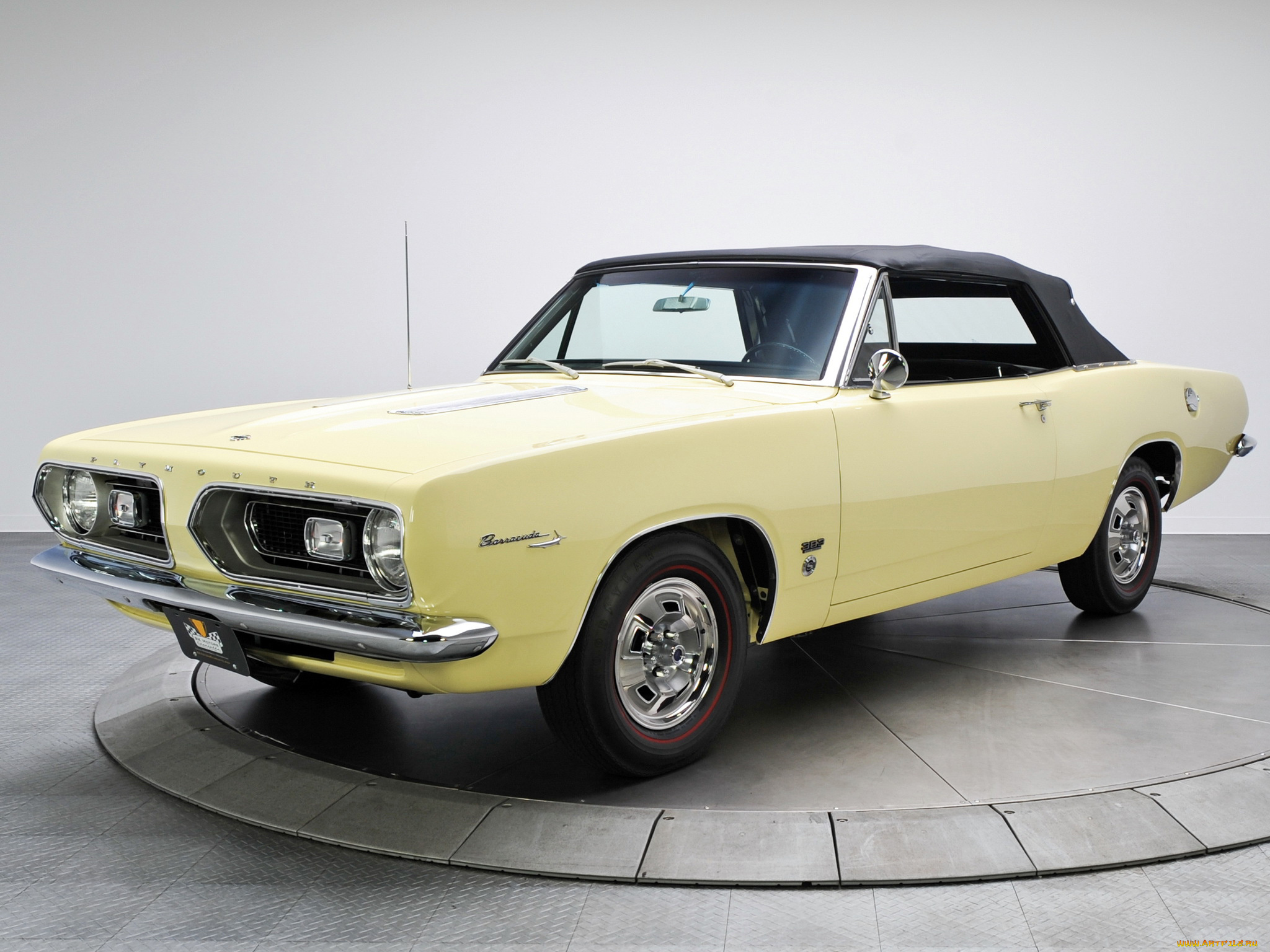 plymouth, barracuda, formula, s-383, convertible, 1967, автомобили, plymouth, barracuda, formula, s-383, convertible, 1967