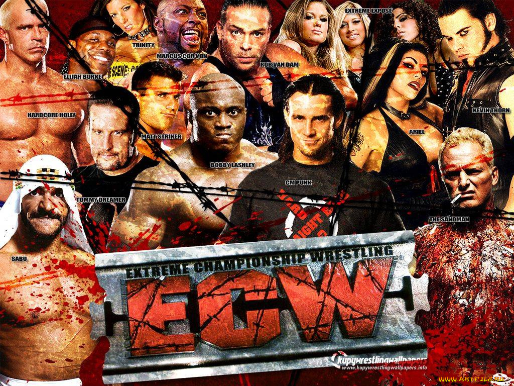 ecw, спорт, wwe