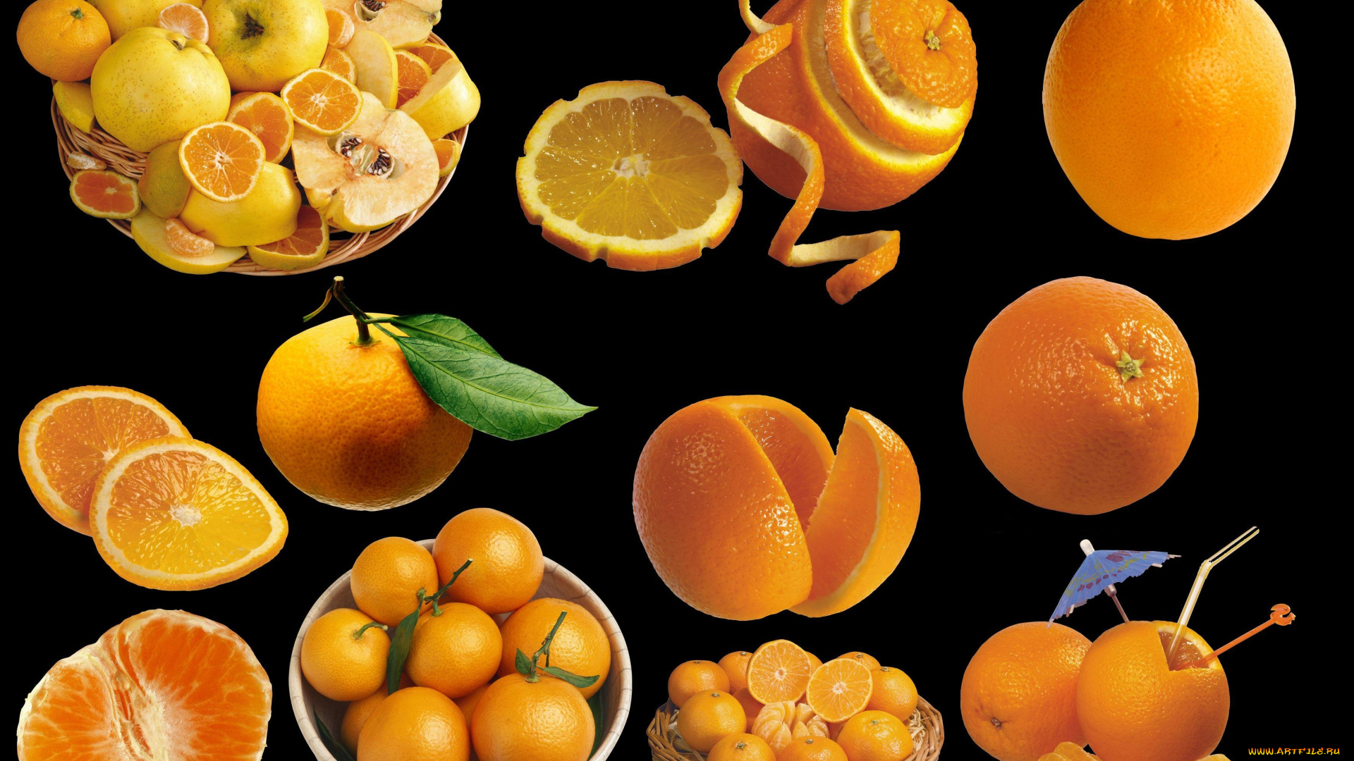 еда, цитрусы, апельсины, цедра