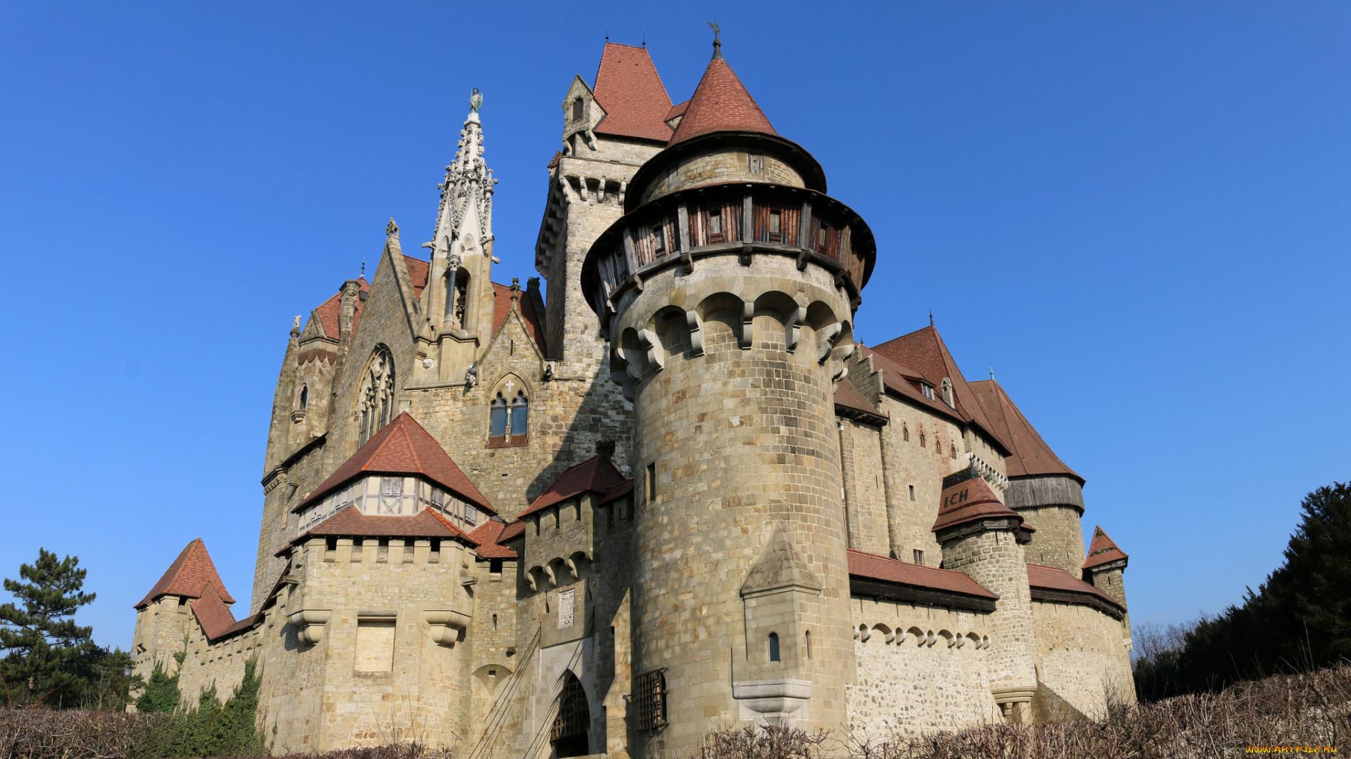 castle, kreuzenstein, города, -, дворцы, , замки, , крепости, башни, стены, замок