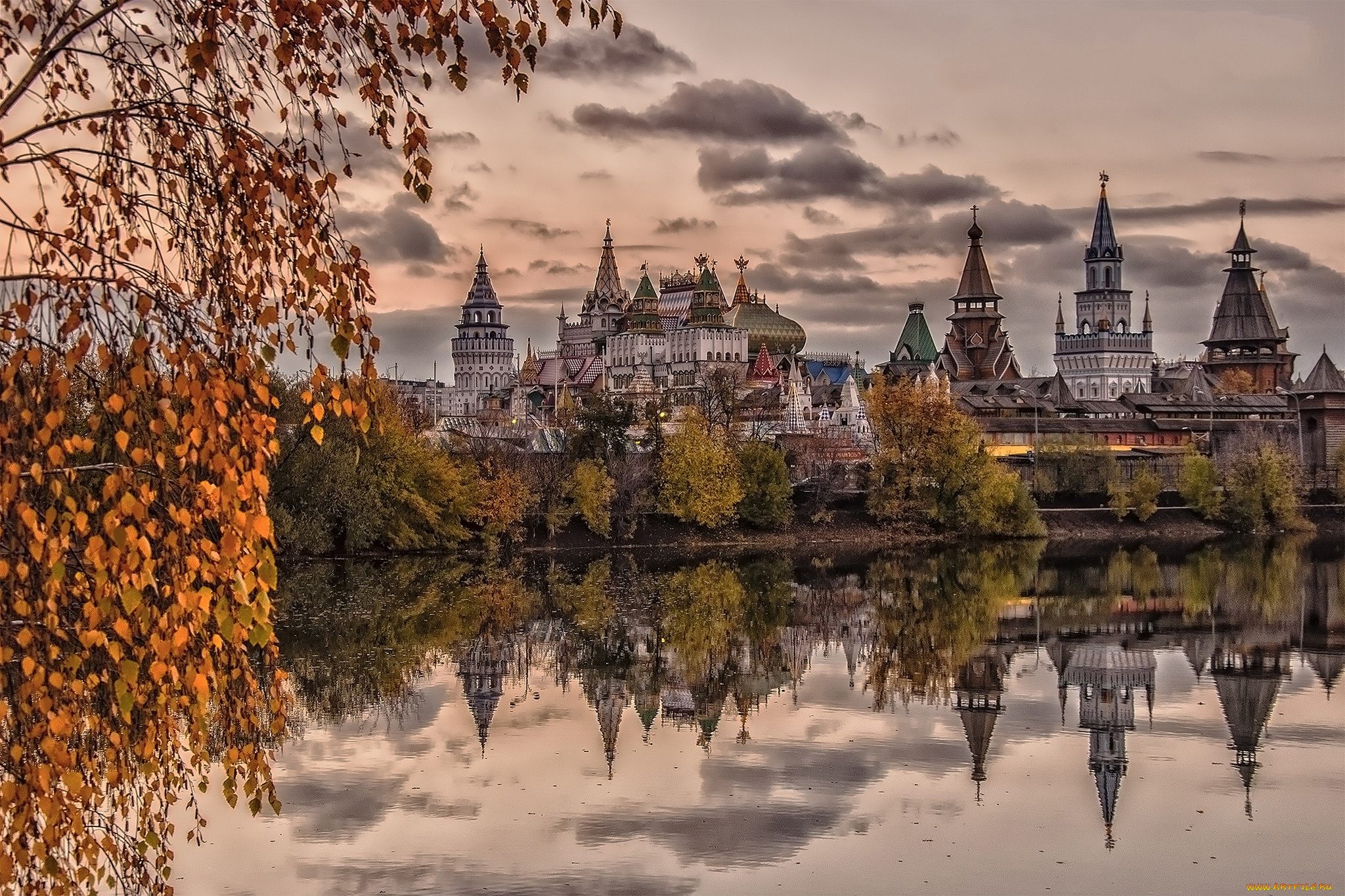 kremlin, in, izmailovo, города, москва, , россия, река, набережная, кремль
