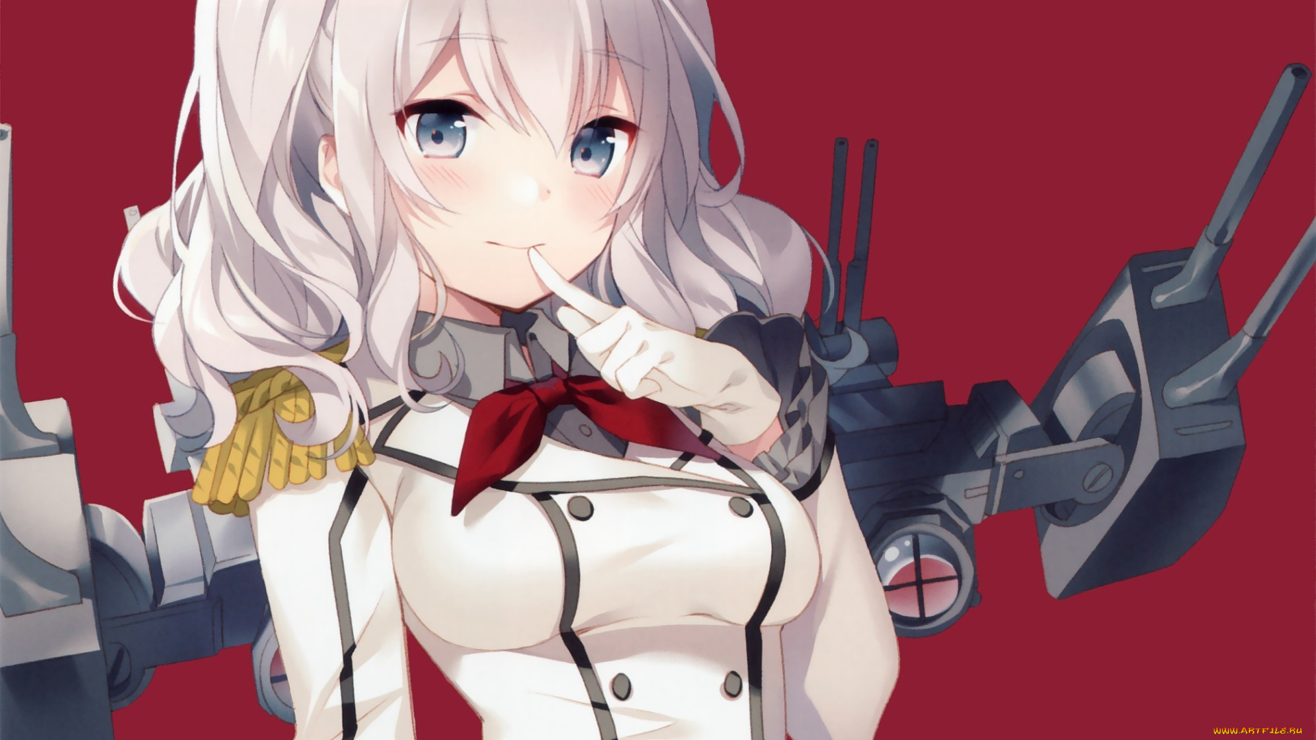 аниме, kantai, collection, девушка