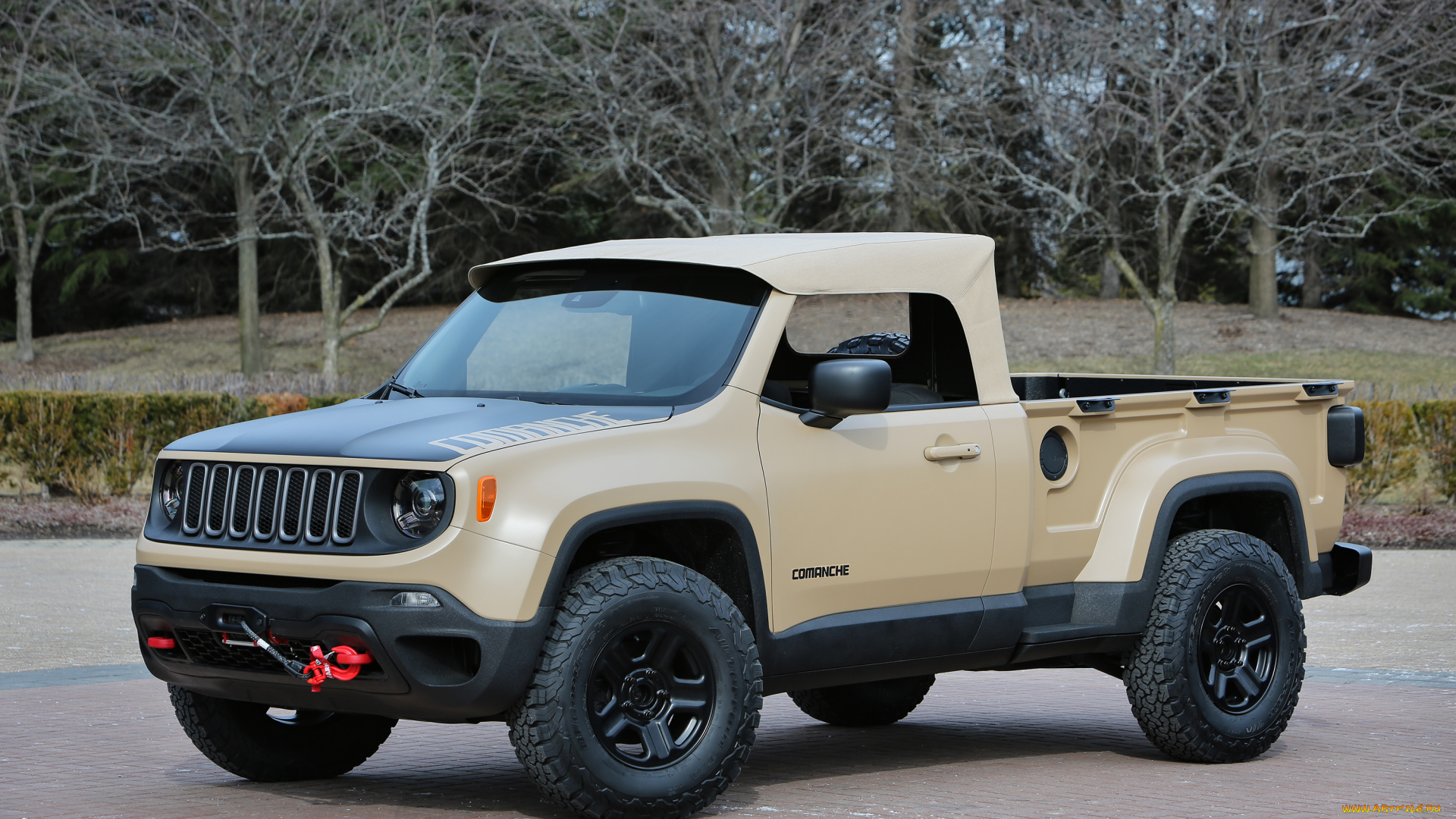 автомобили, jeep, comanche, concept, bu, 03