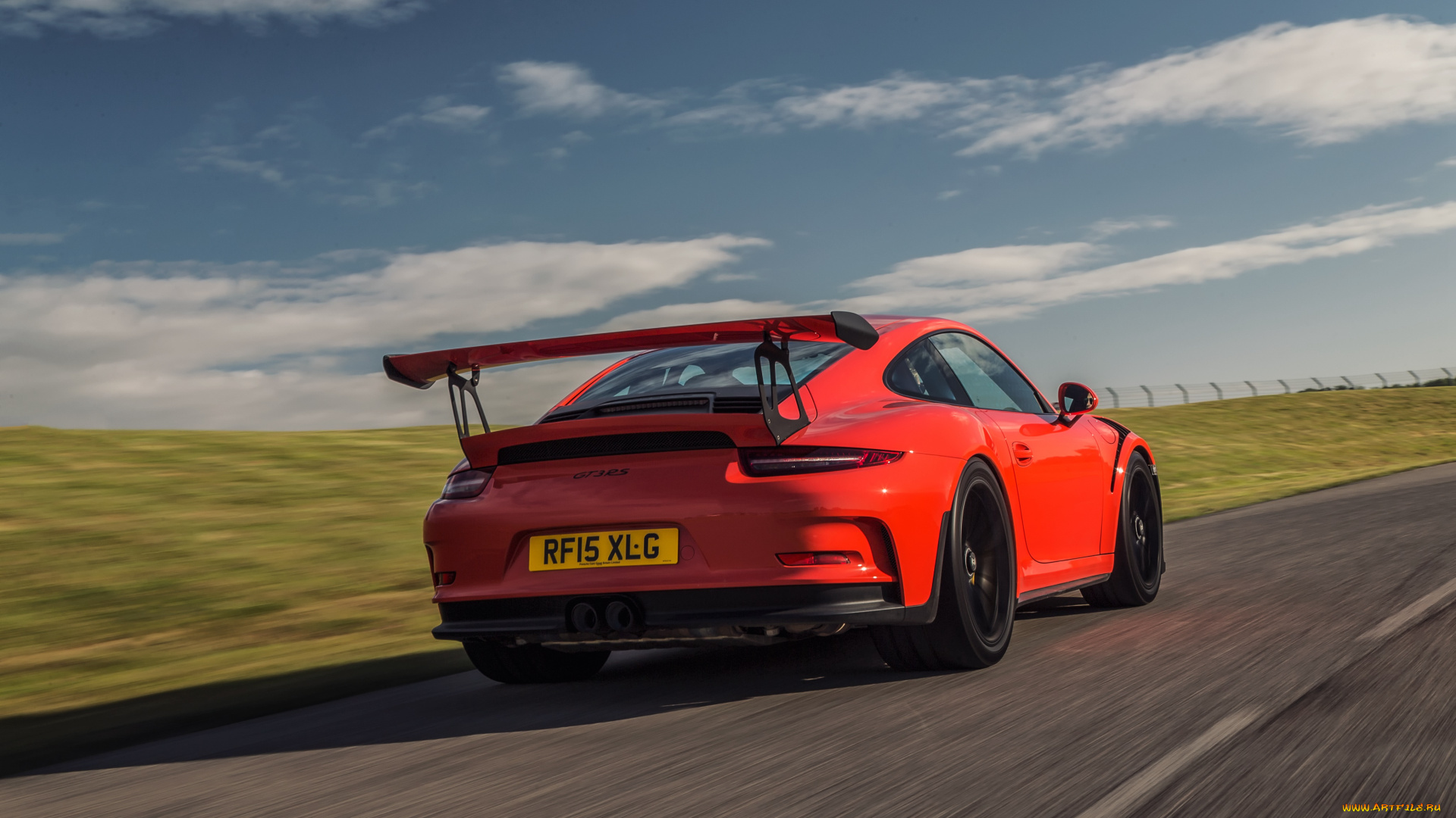 автомобили, porsche, uk-spec, gt3, rs, 911, 2015г, 991