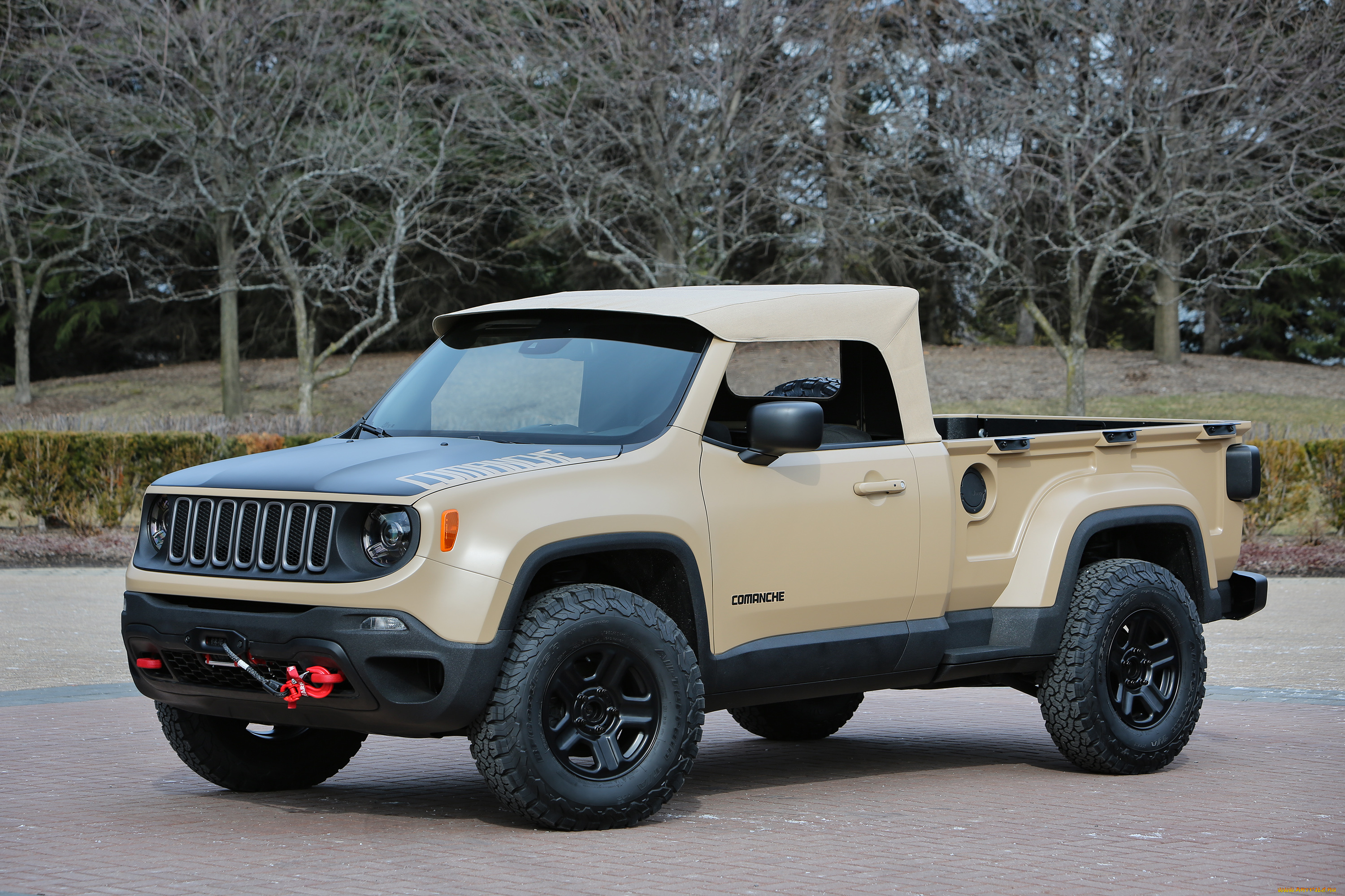 автомобили, jeep, comanche, concept, bu, 03