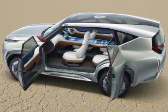 Картинка mitsubishi+gc+phev+concept автомобили mitsubishi concept серебристый джип внедорожник phev gc