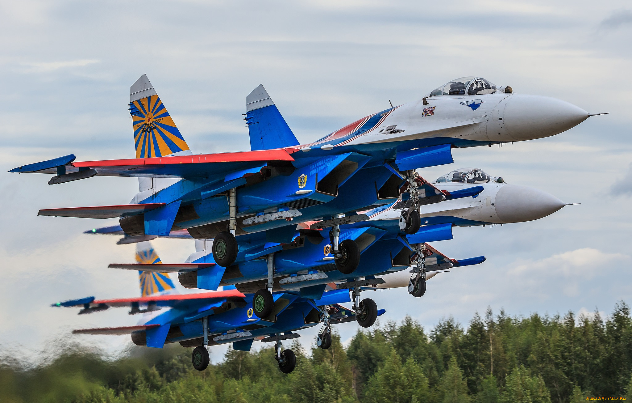 su-27, russian, knights, авиация, боевые, самолёты, истребитель