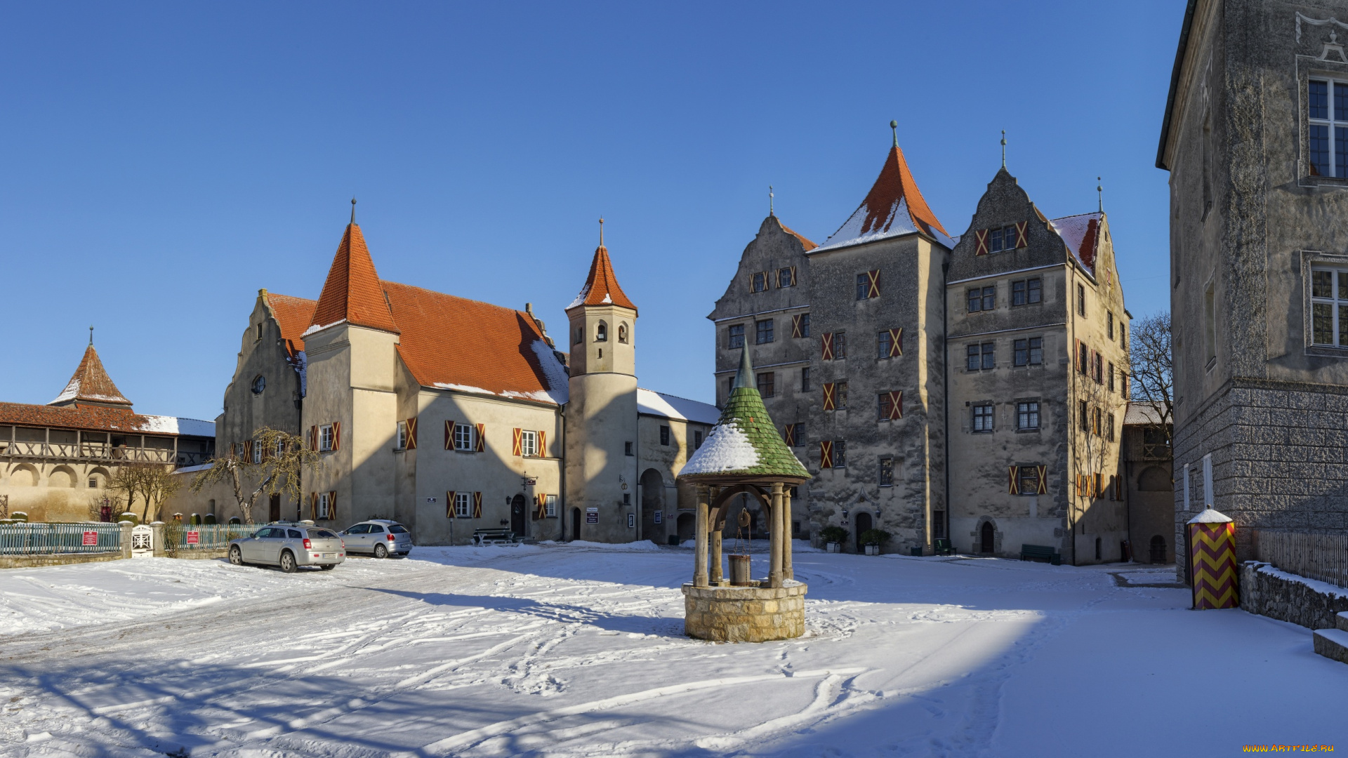 harburg, castle, города, замки, германии, harburg, castle