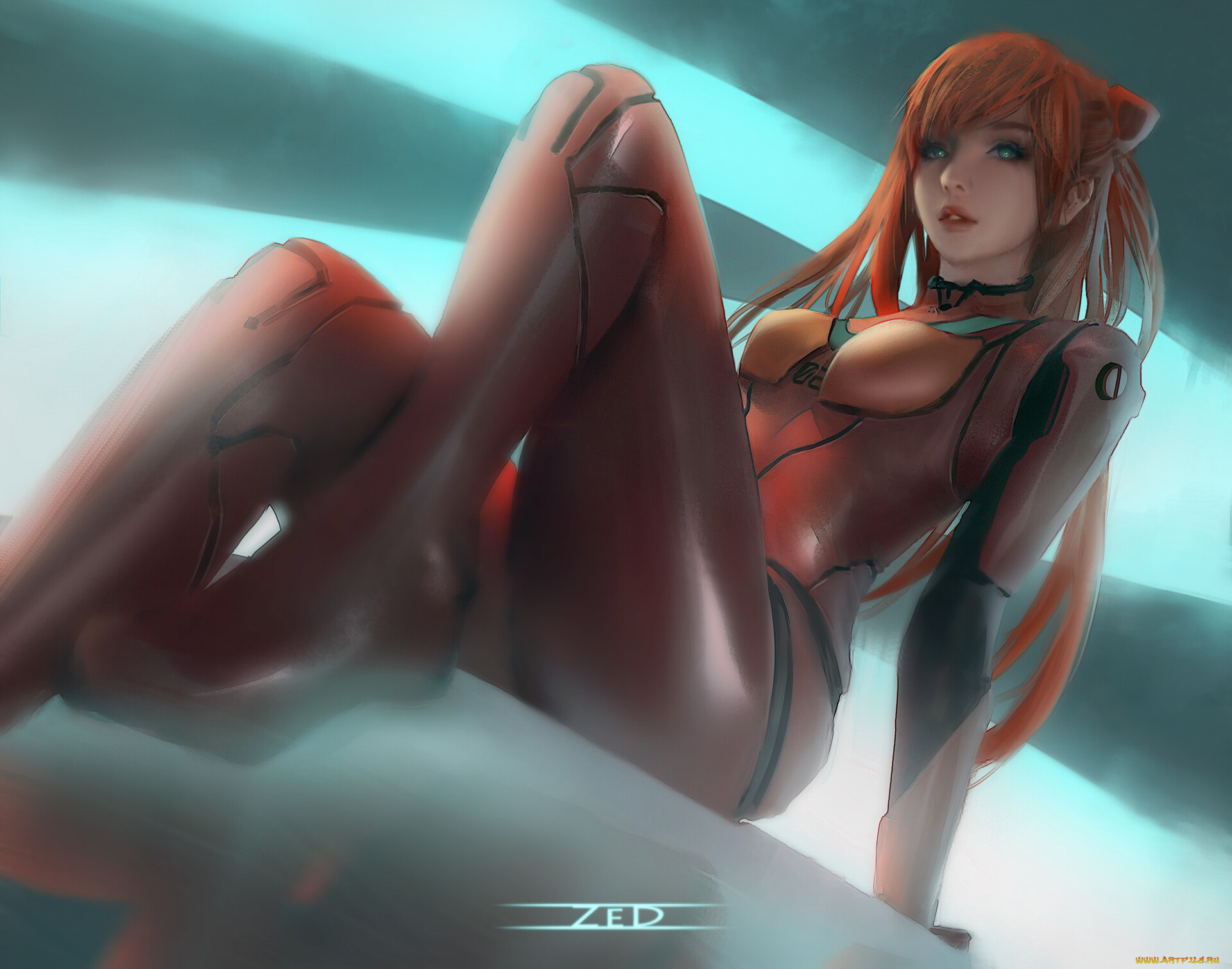 аниме, evangelion, neon, genesis