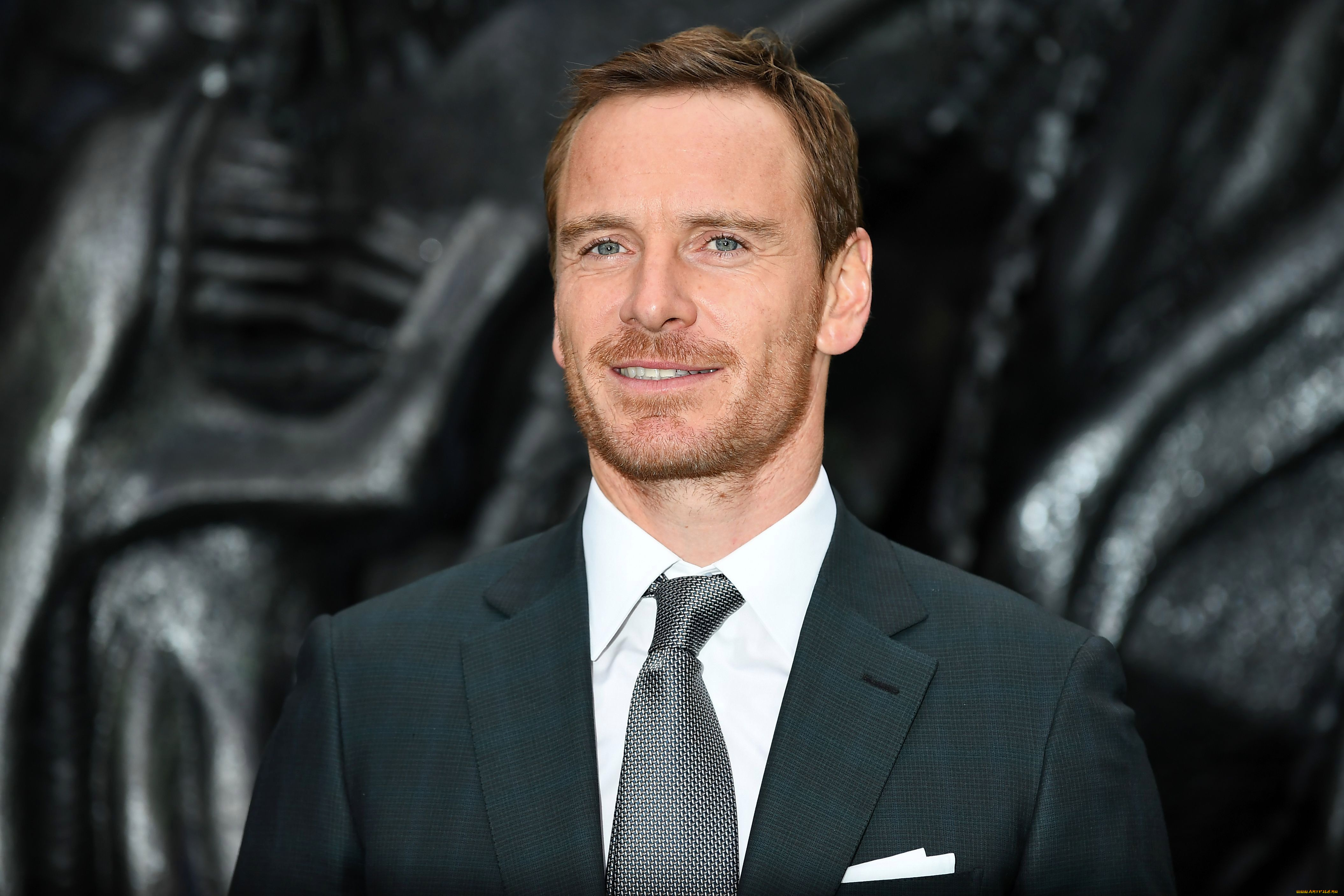 мужчины, michael, fassbender, актер, костюм, галстук