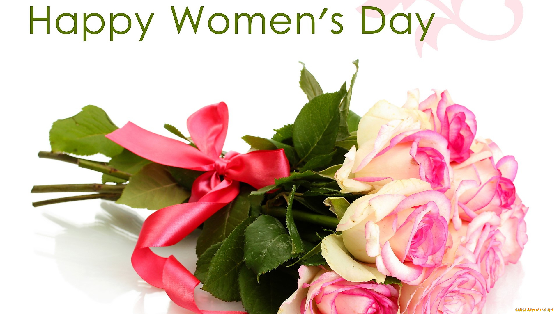 праздничные, международный, женский, день, -, 8, марта, букет, розы