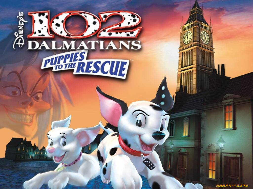 мультфильмы, 102, dalmatians