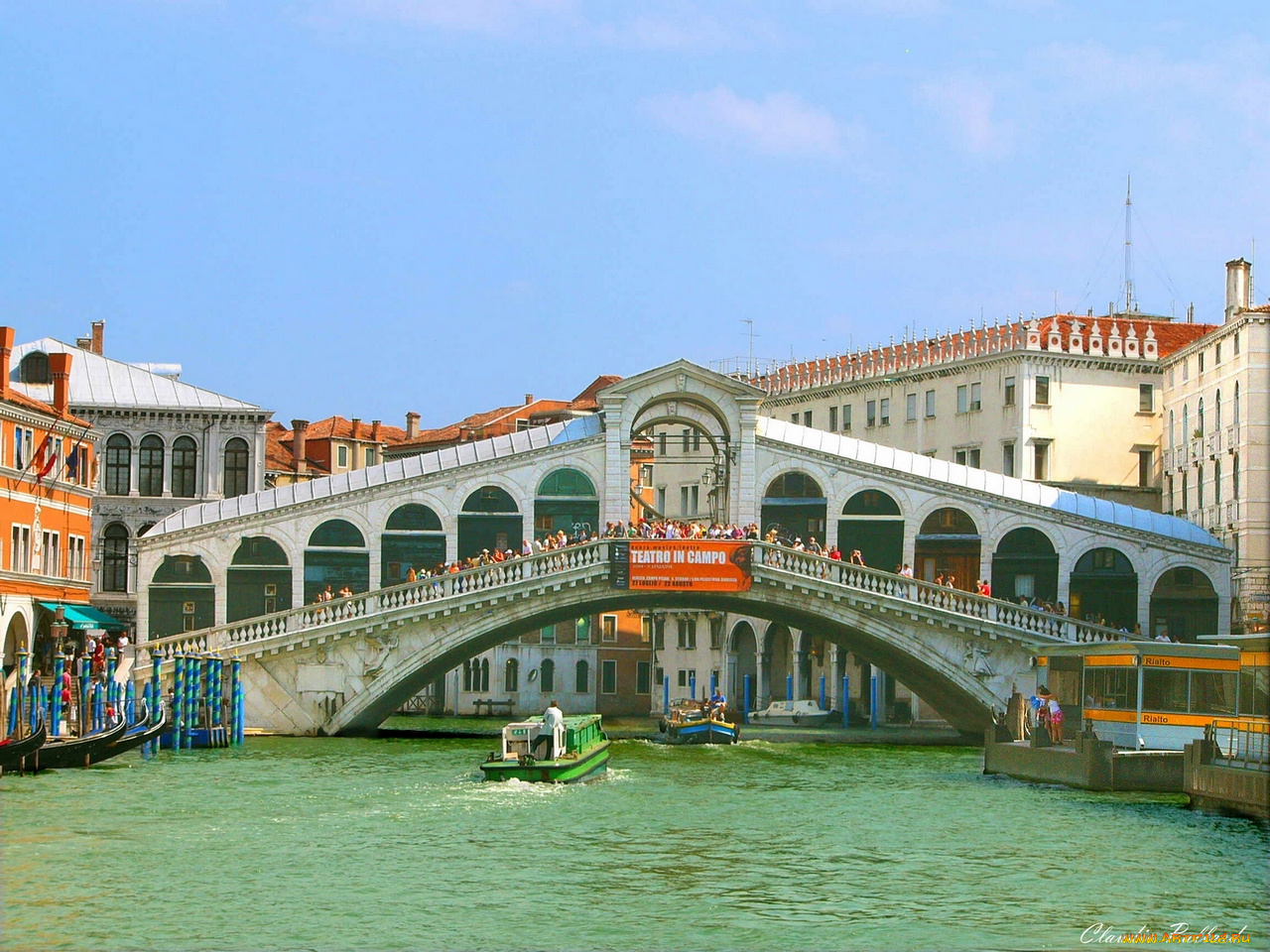 italy, venice, rialto, bridge, города, венеция, италия