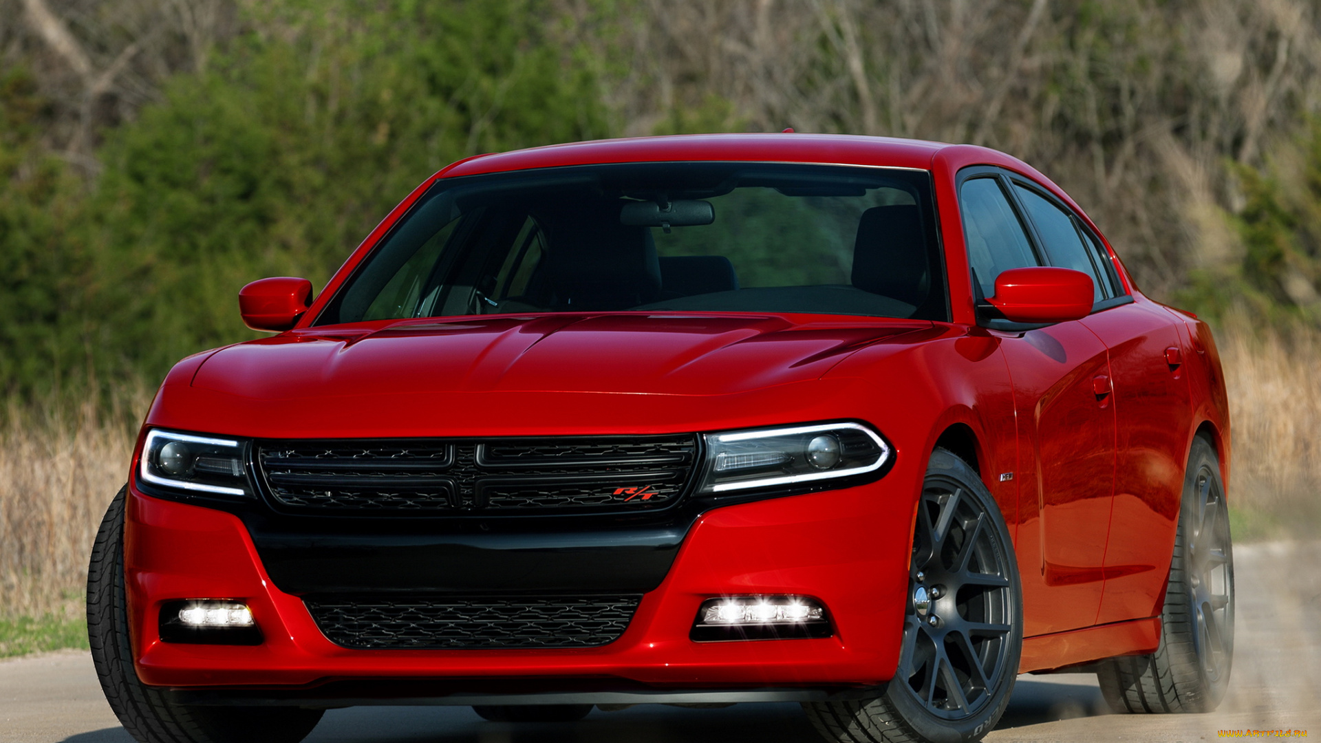 автомобили, dodge, ld, r-t, 2015, charger, красный