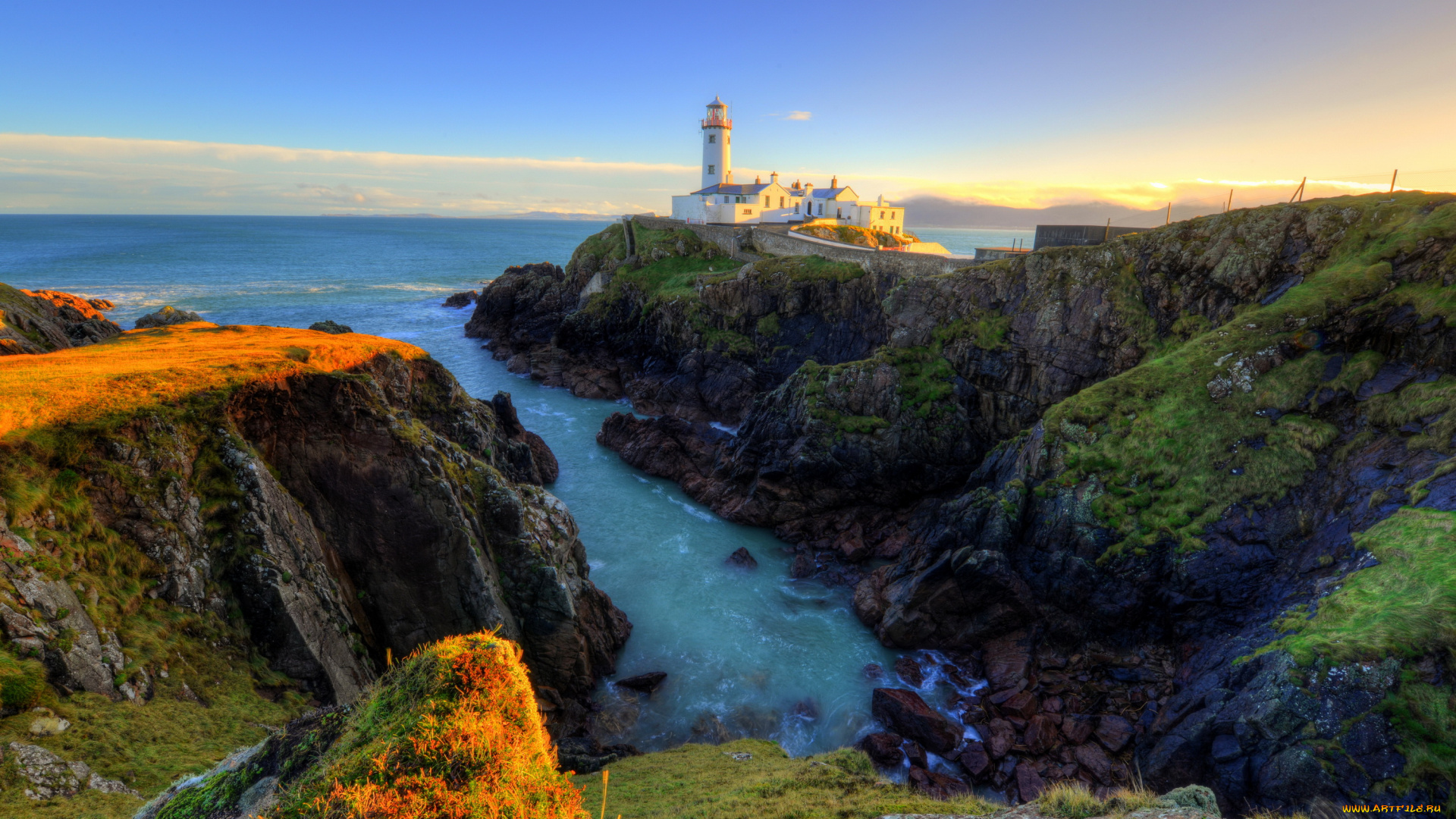 маяк, fanad, head, ирландия, природа, маяки, побережье, маяк, море, ирландия