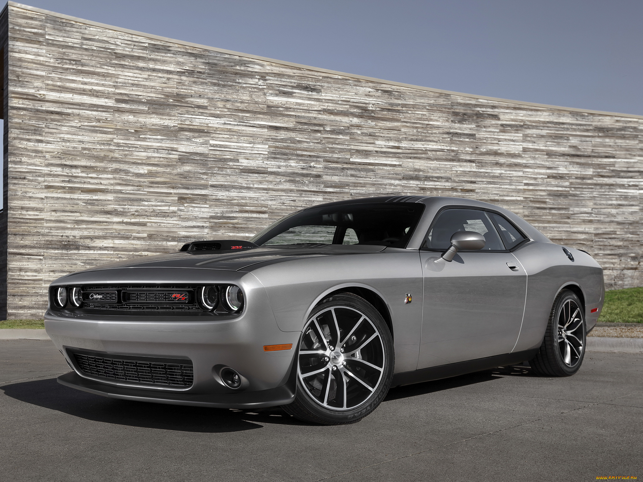 автомобили, dodge, lc, scat, pack, shaker, 392, hemi, темный, challenger, 2015г