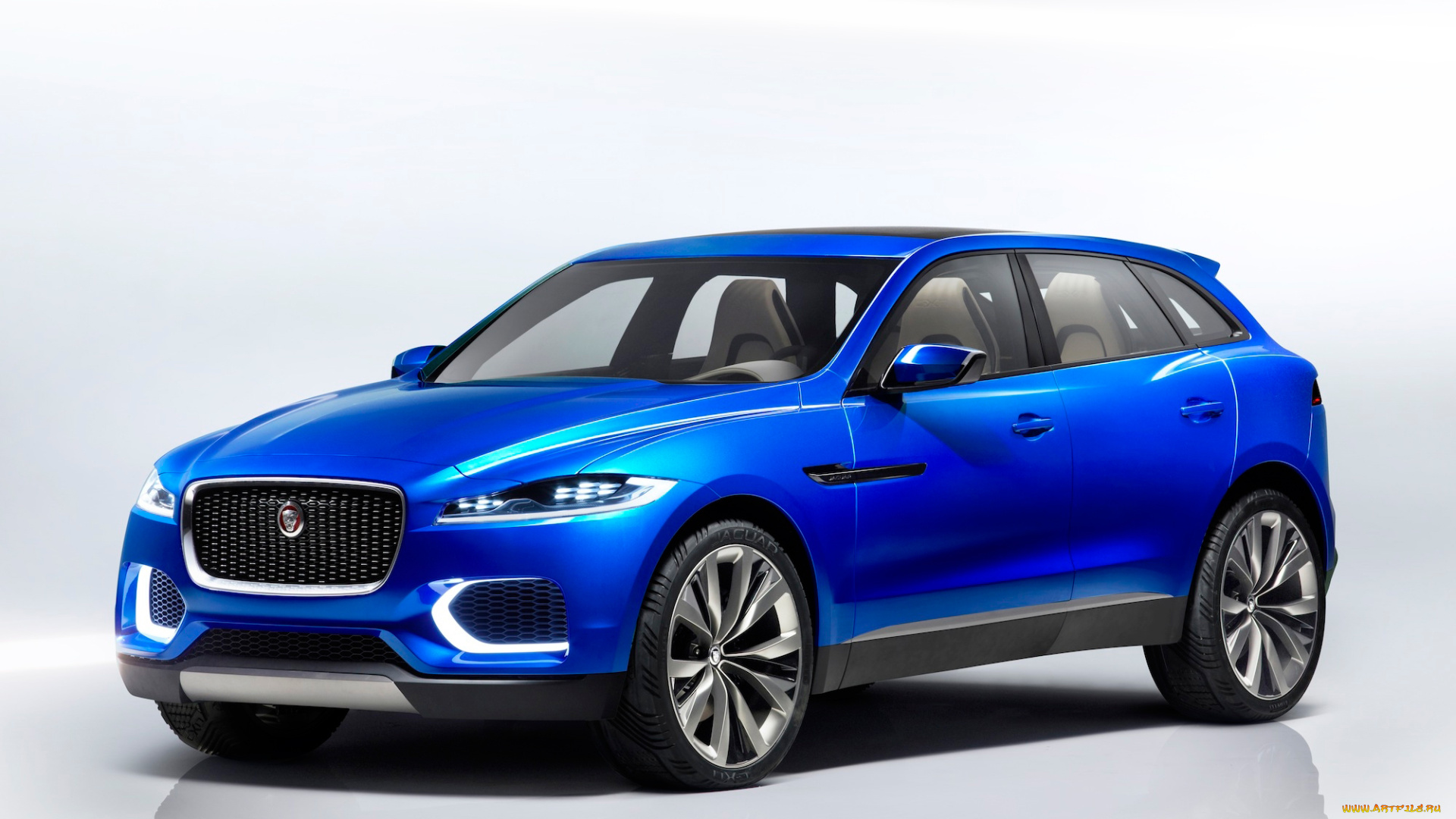 jaguar, c-x17, concept, 2013, автомобили, jaguar, concept, синий, 2013, c-x17