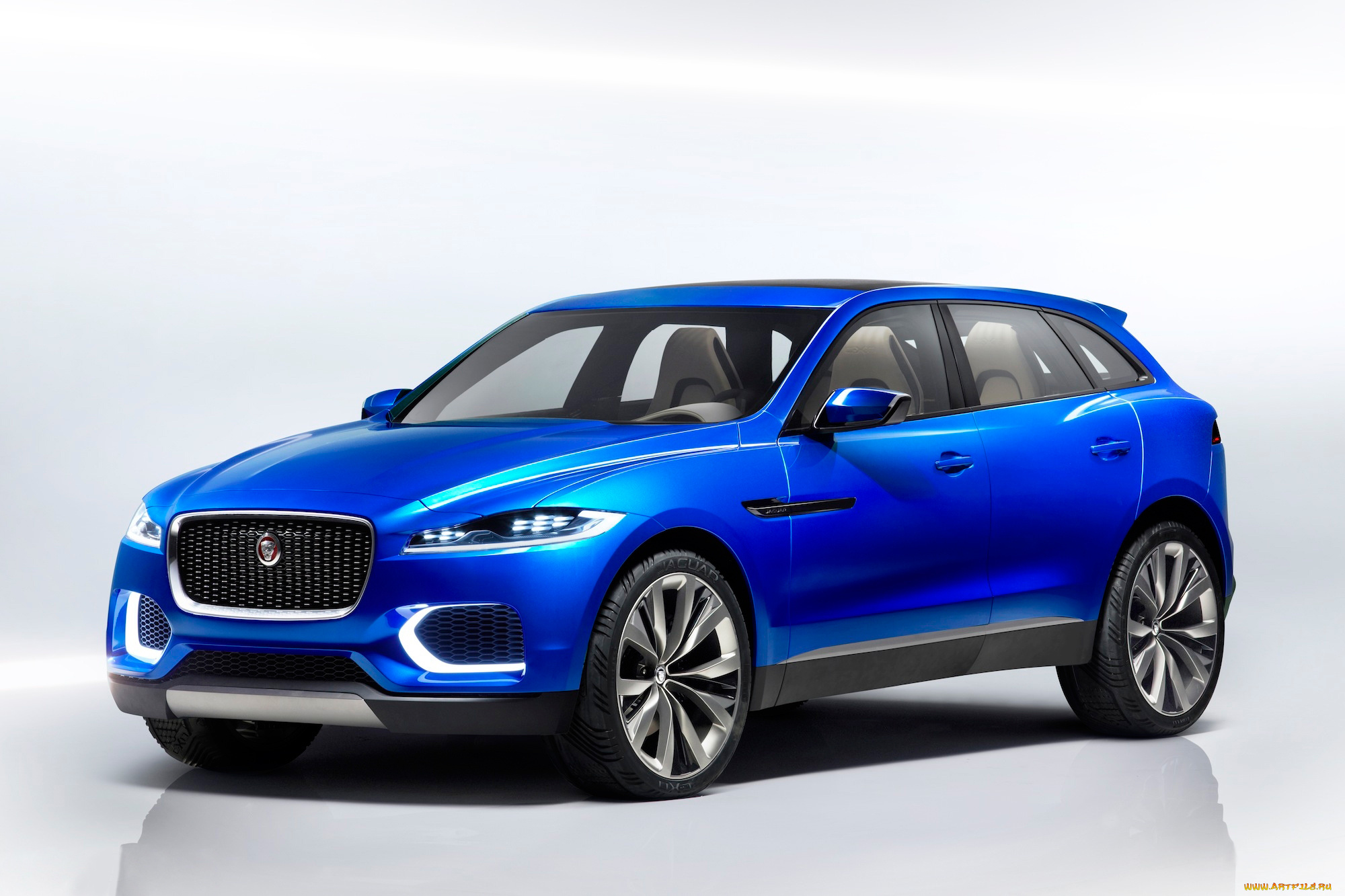 jaguar, c-x17, concept, 2013, автомобили, jaguar, concept, синий, 2013, c-x17