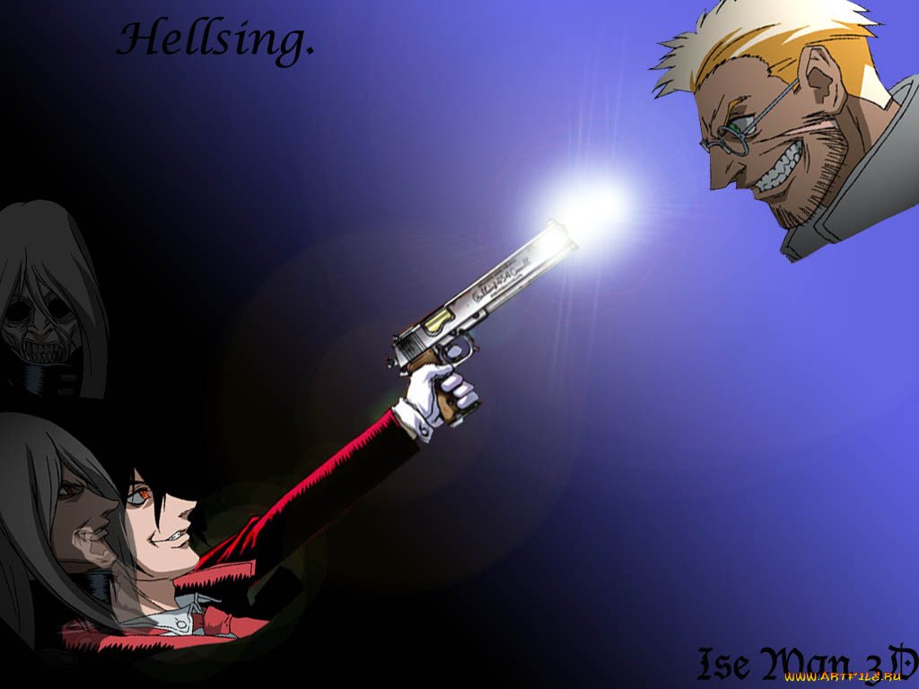 аниме, hellsing