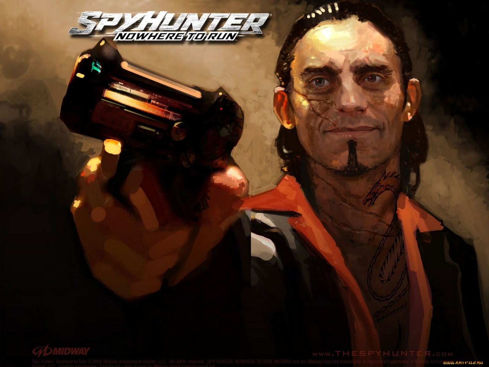spyhunter, nowhere, to, run, видео, игры