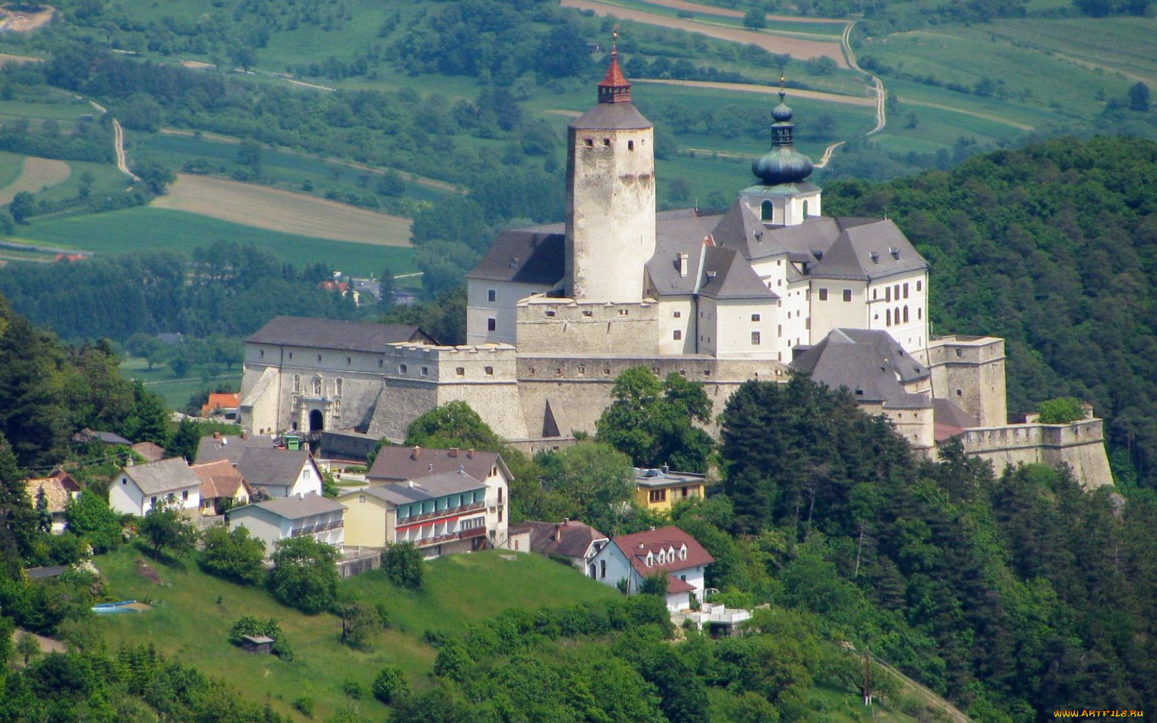 austria, города, дворцы, замки, крепости