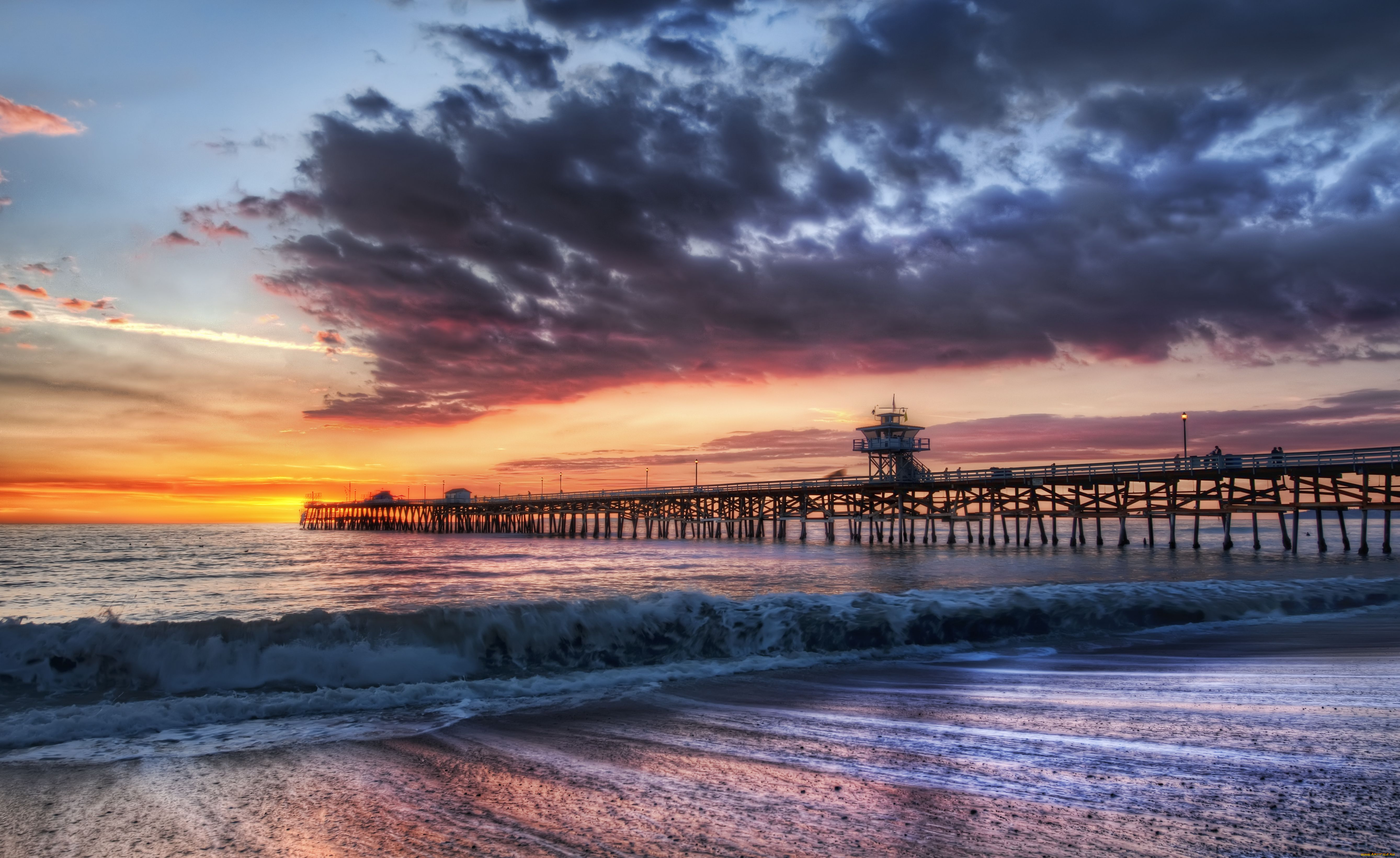 san, clemente, природа, побережье, california