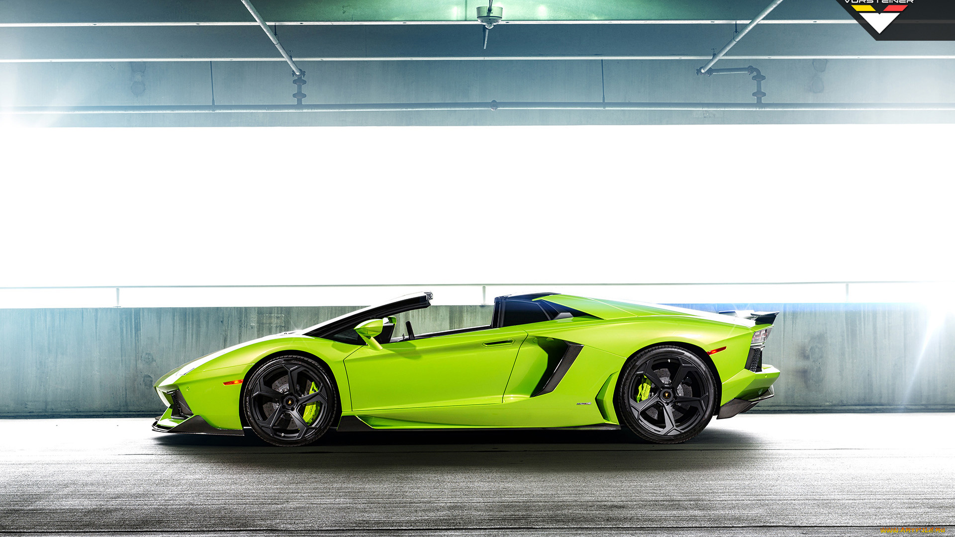 2014-vorsteiner-lamborghini-aventador-v-verde-ithaca, автомобили, lamborghini