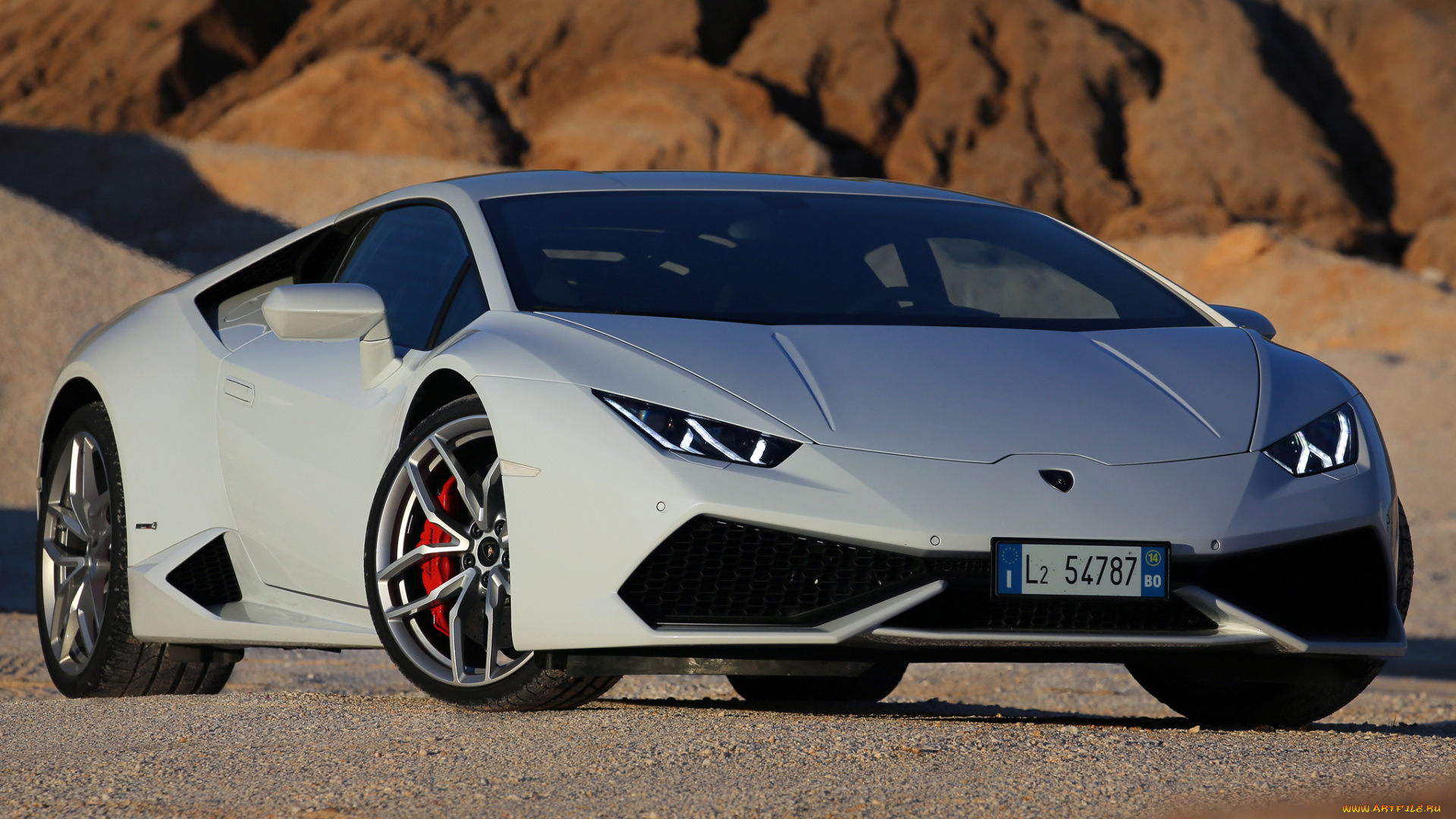 автомобили, lamborghini, us-spec, lp, 610-4, huracаn, серый, 2014, lb724