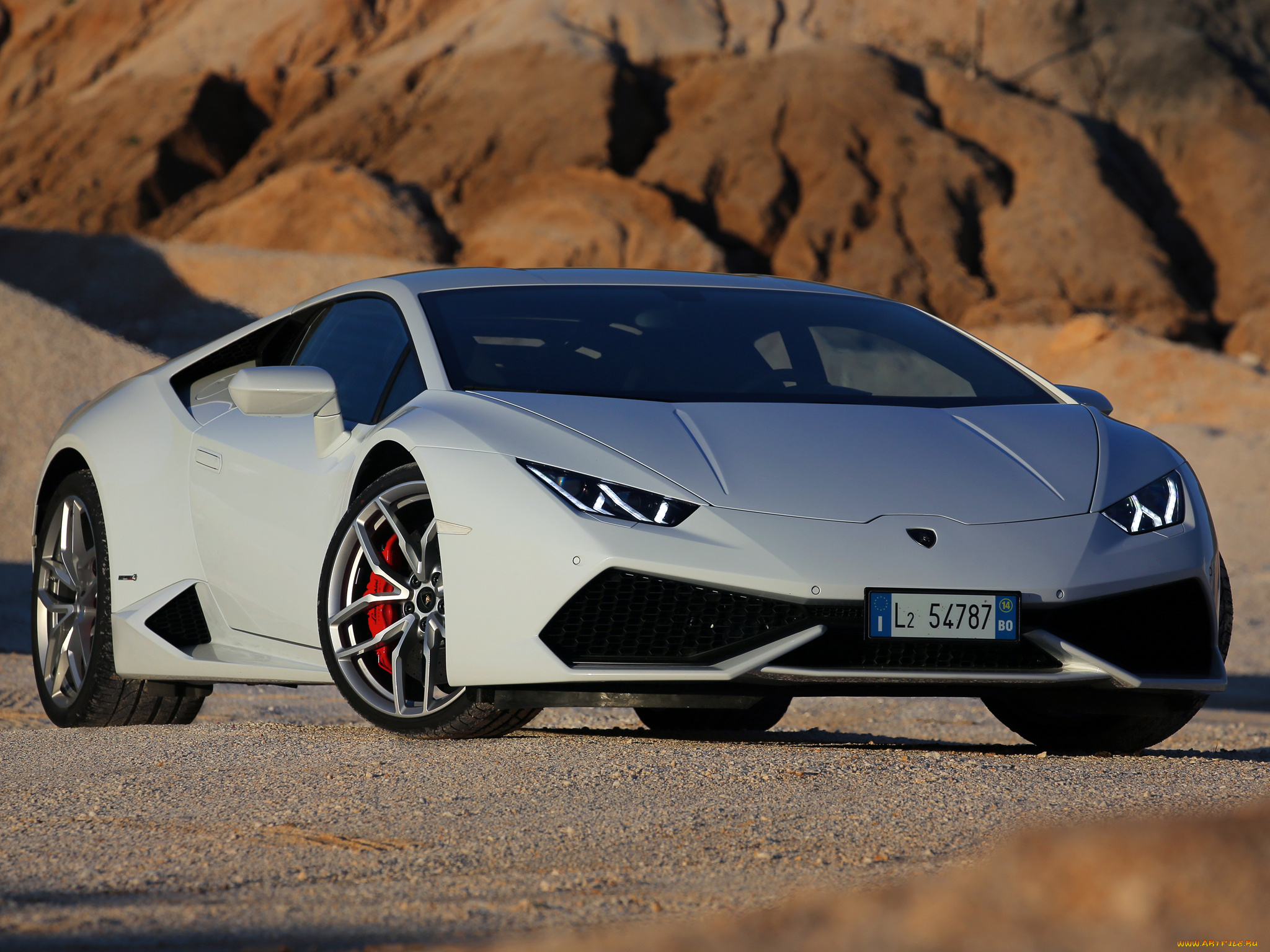 автомобили, lamborghini, us-spec, lp, 610-4, huracаn, серый, 2014, lb724