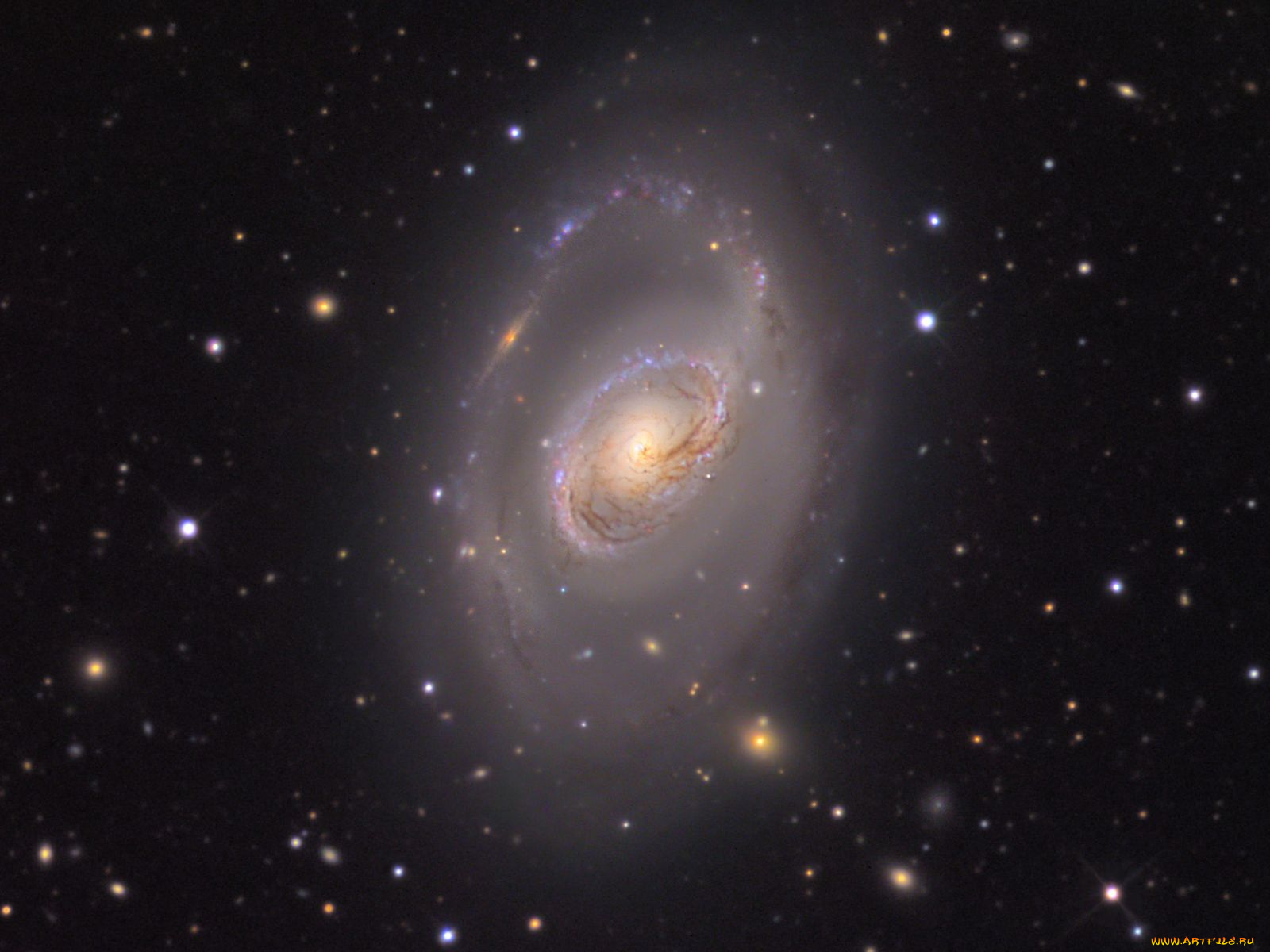 m96, космос, галактики, туманности