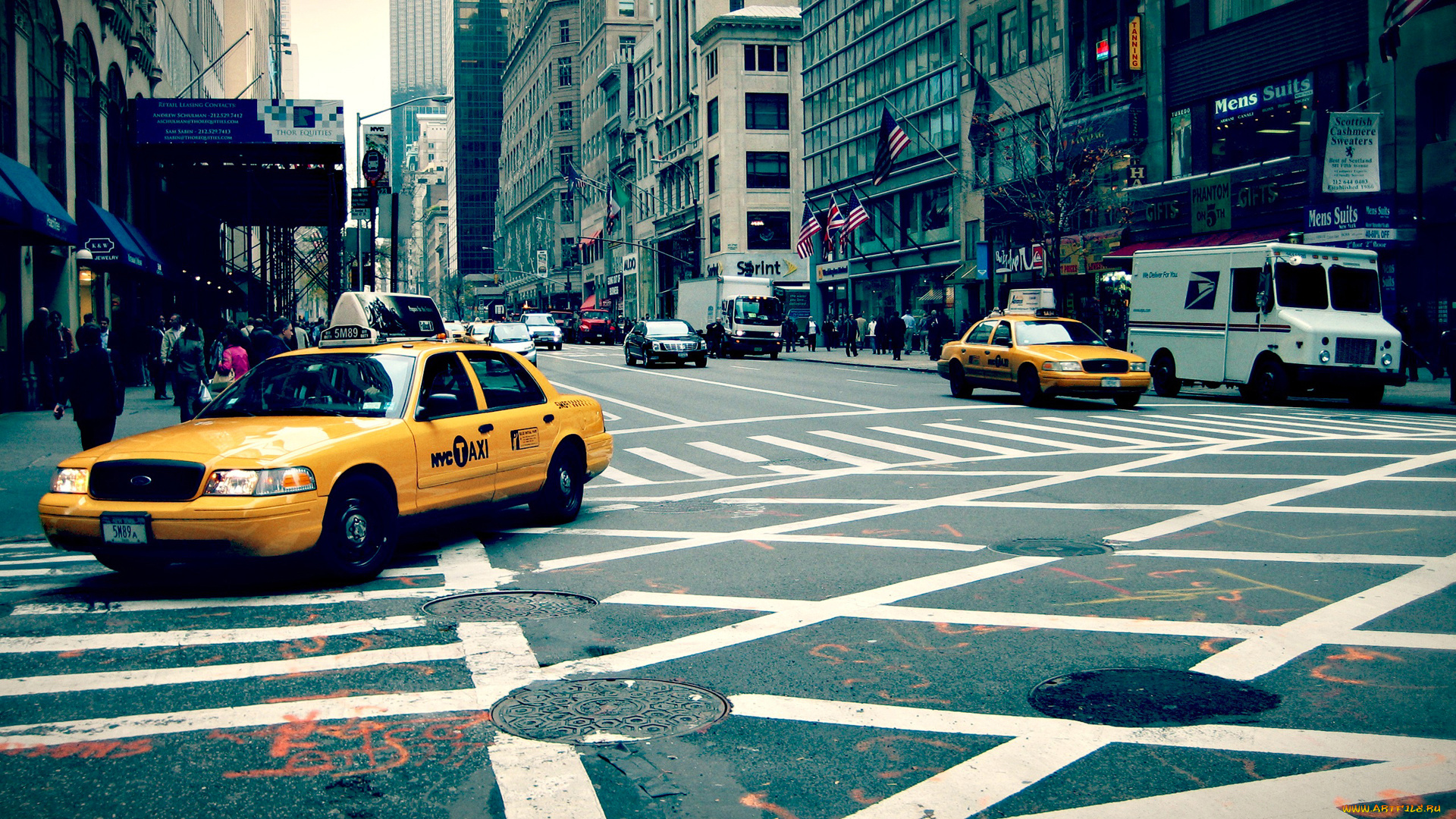 new, york, street, города, нью, йорк, сша, улица, нью-йорк, здания, машины