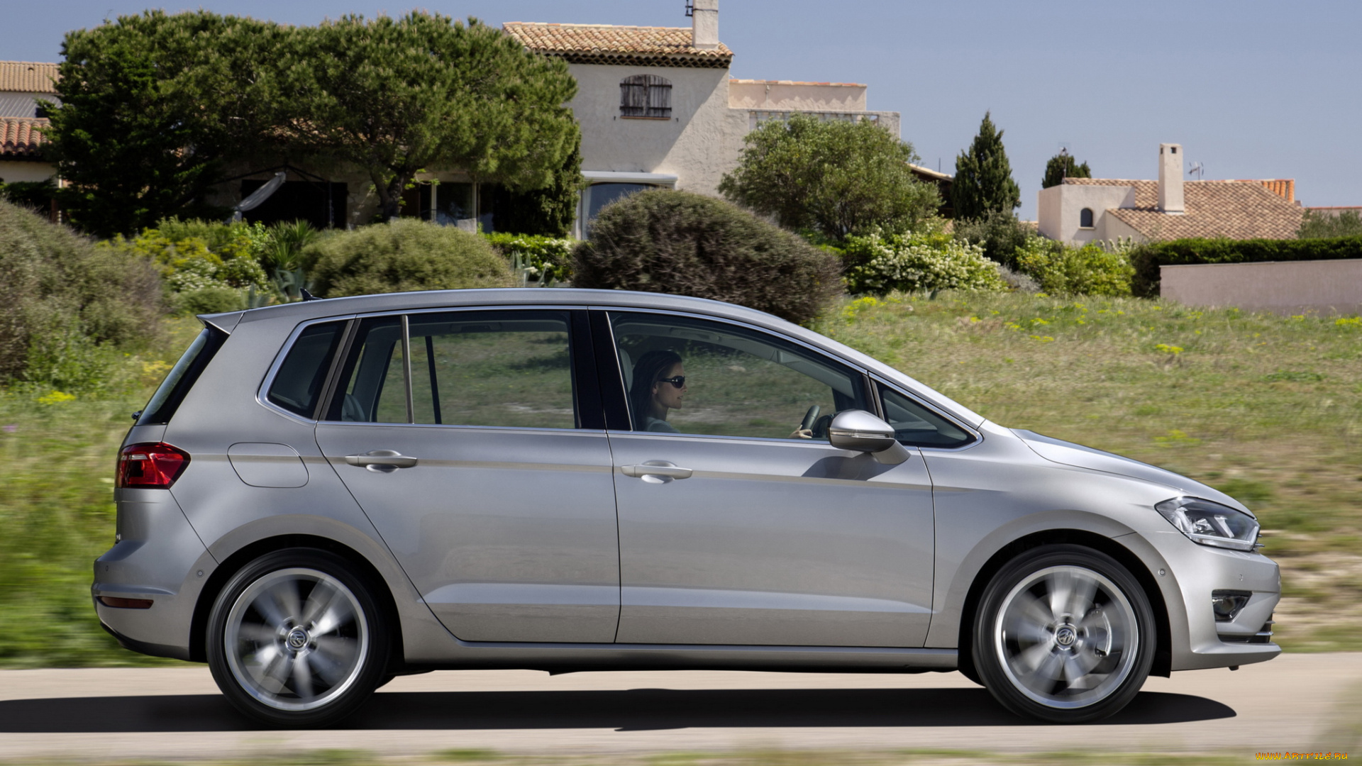автомобили, volkswagen, серый, 2014, tdi, golf, sportsvan