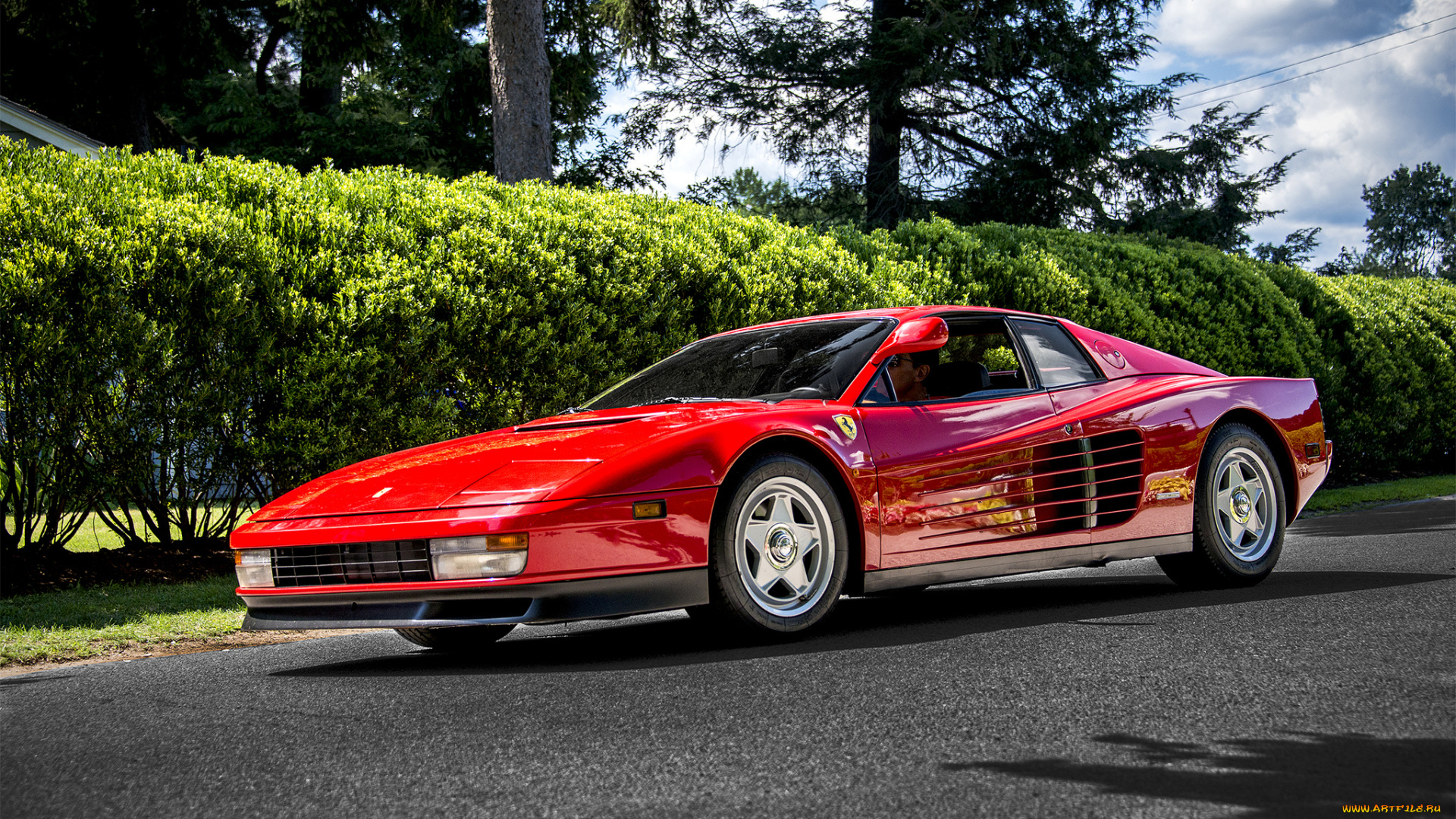 ferrari, testarossa, автомобили, ferrari, автопробег, автошоу, выставка