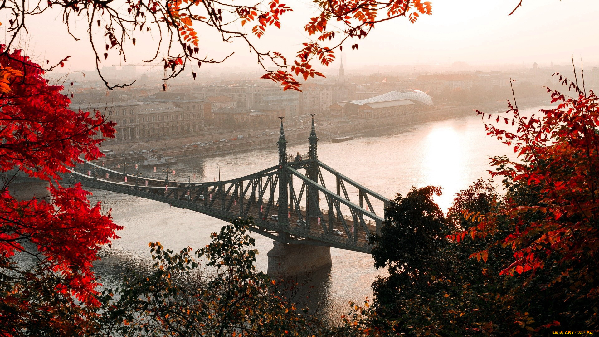 liberty, bridge, города, будапешт, , венгрия, liberty, bridge