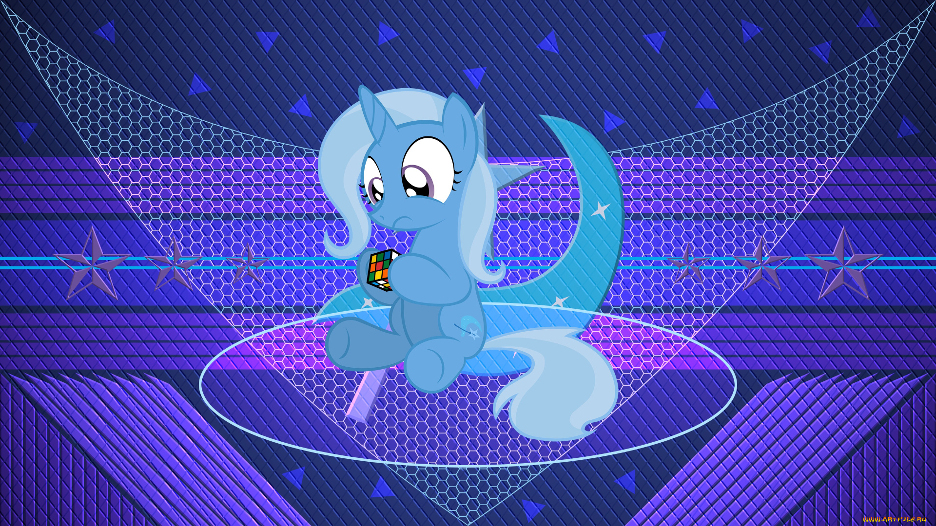 мультфильмы, my, little, pony, фон, пони