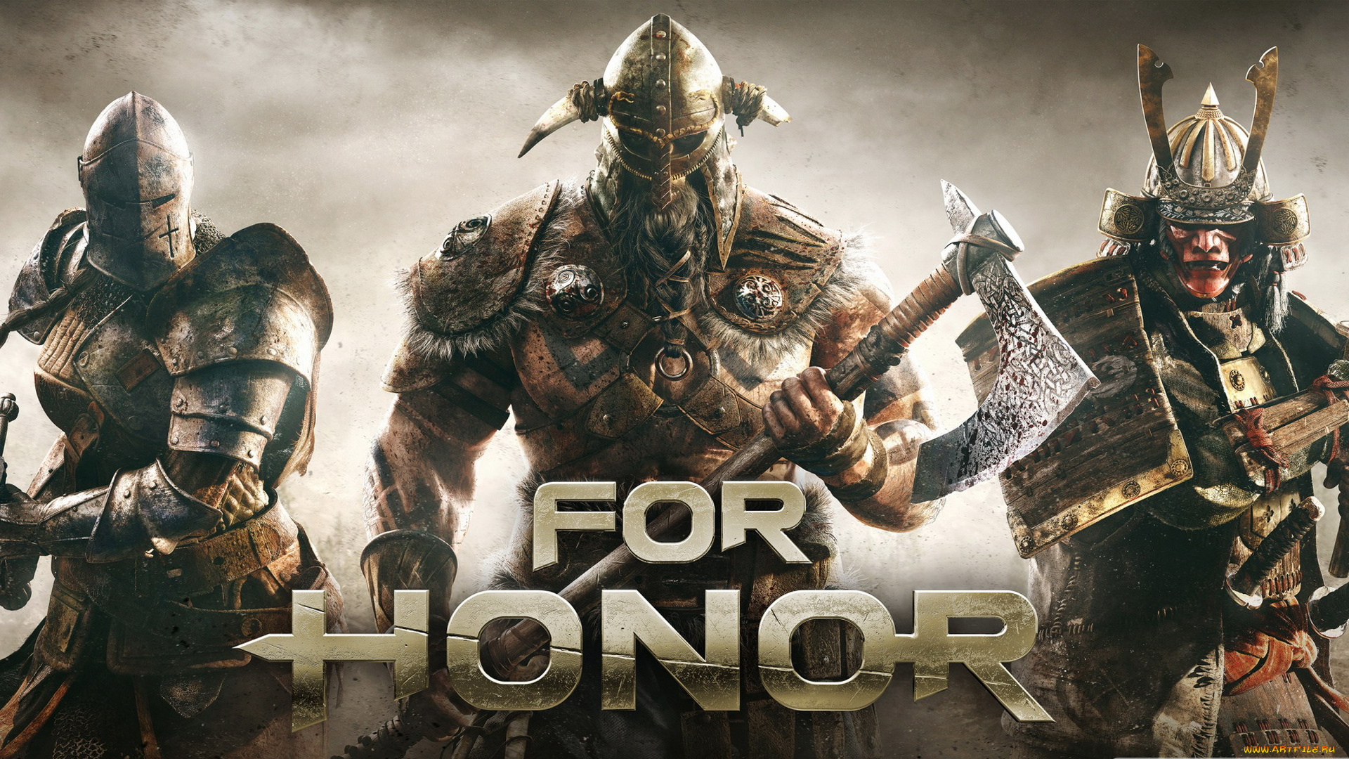 видео, игры, for, honor, оружие, доспехи, самурай, викинг, рыцарь