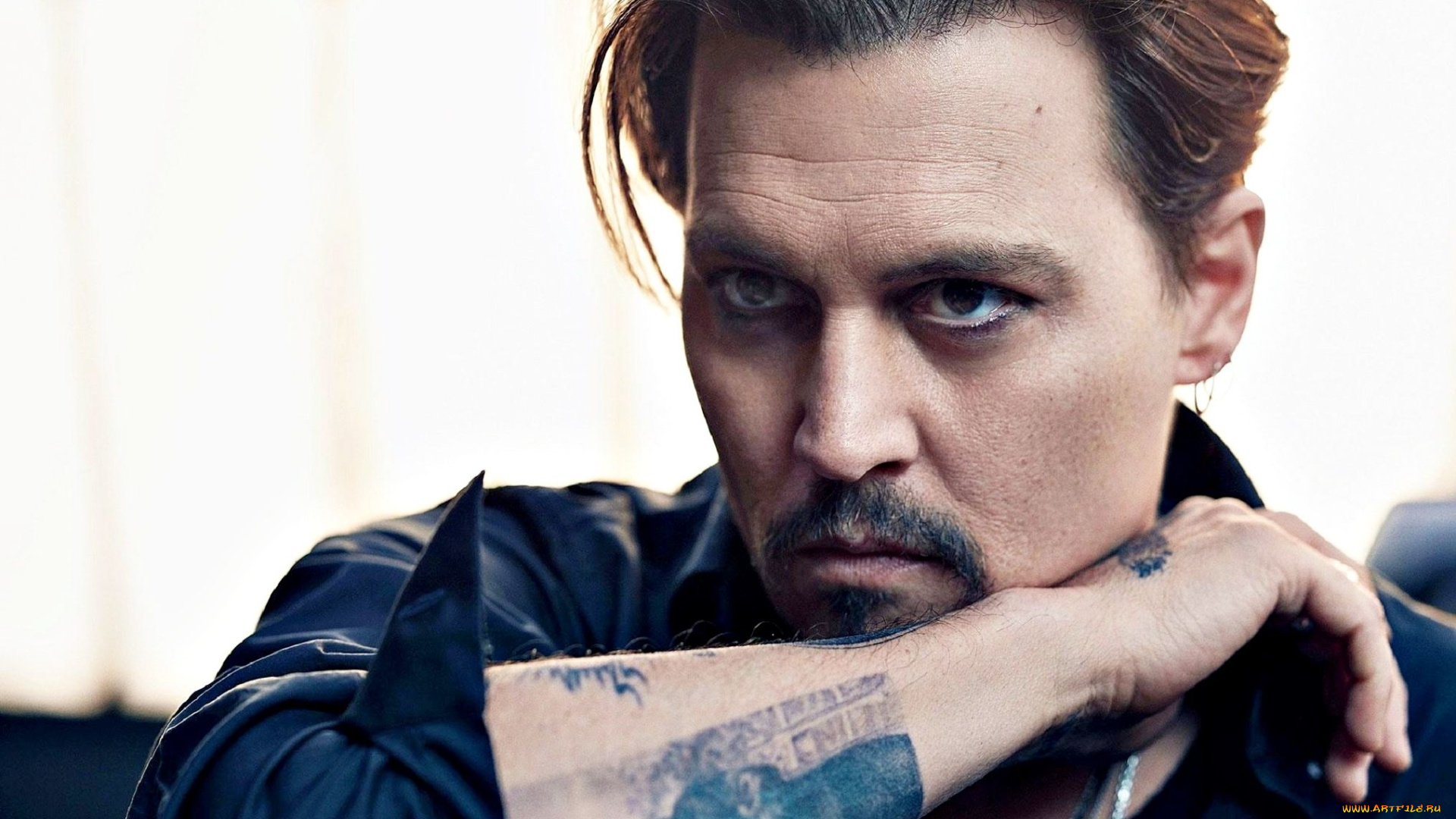 мужчины, johnny, depp, тату