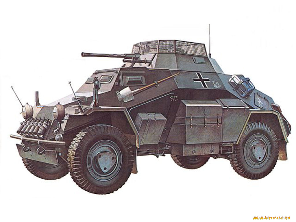 бронеавтомобиль, sd, kfz, 222, техника, военная