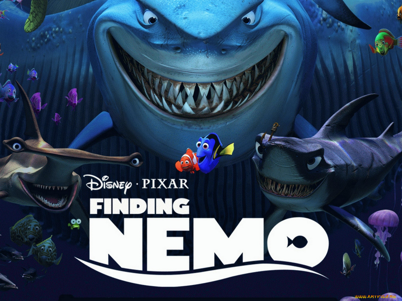 мультфильмы, finding, nemo