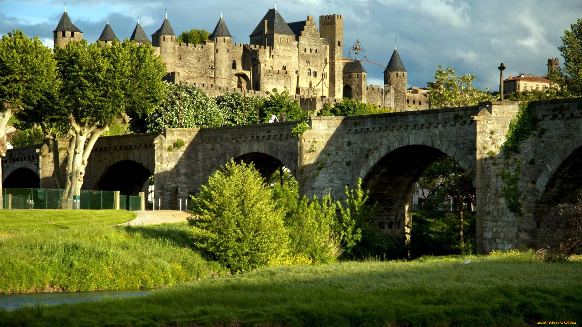 ville, fortifiee, de, carcassonne, города, каркасон, , франция, ville, fortifiee, de, carcassonne