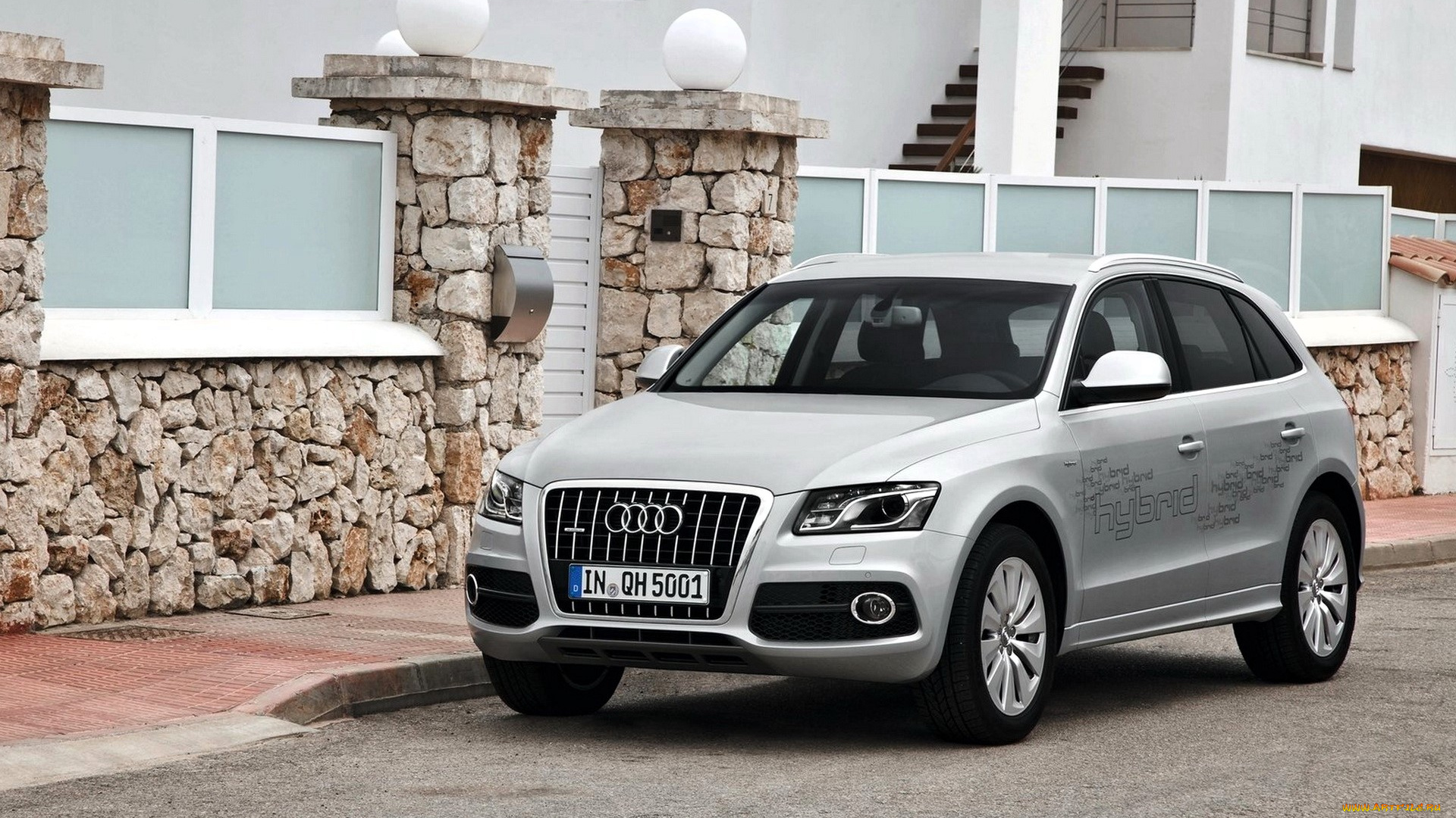 audi, q5, hybrid, quattro, автомобили, audi, белый, город, улица