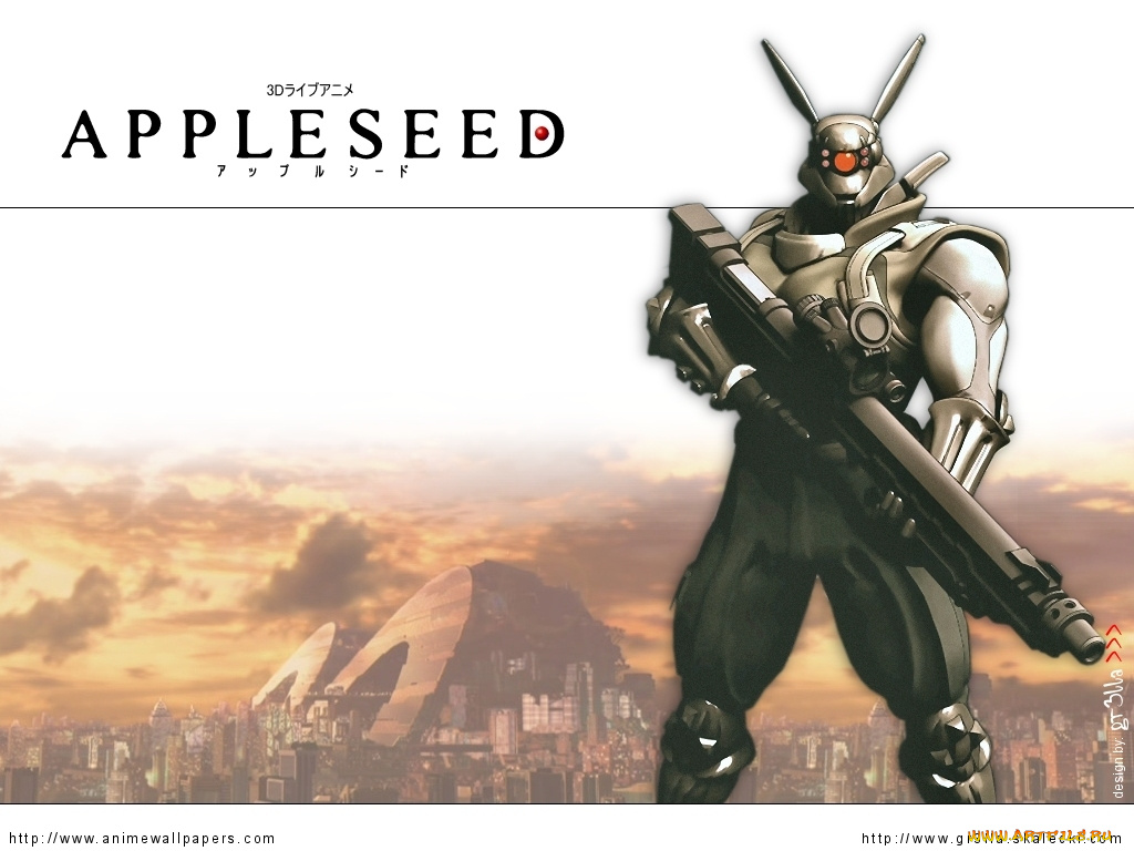 аниме, appleseed