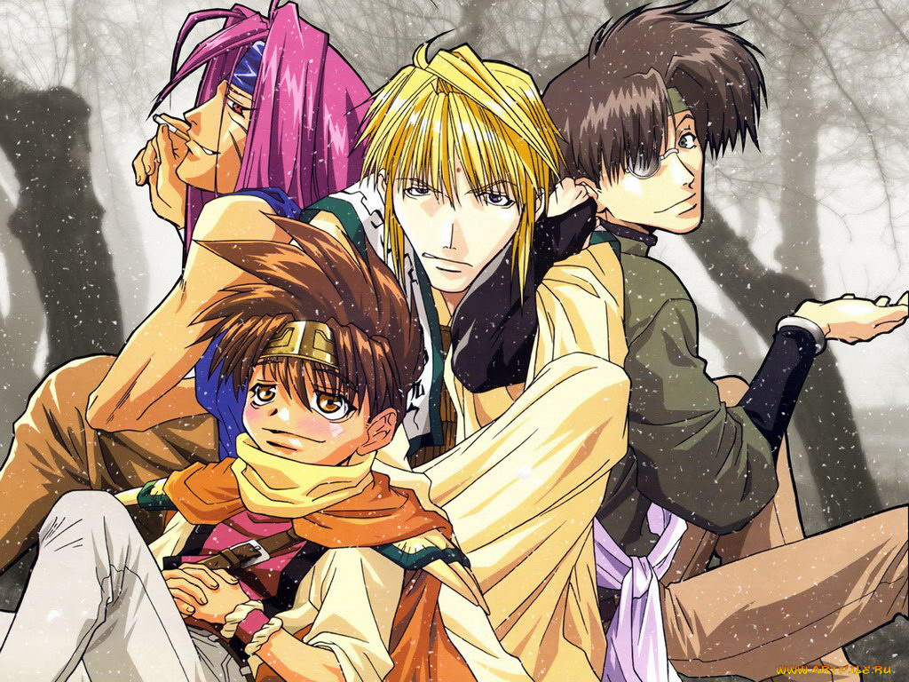 аниме, saiyuki