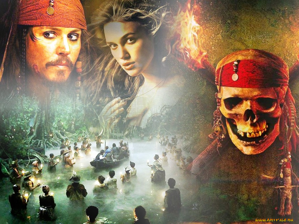 кино, фильмы, pirates, of, the, caribbean, dead, man`s, chest