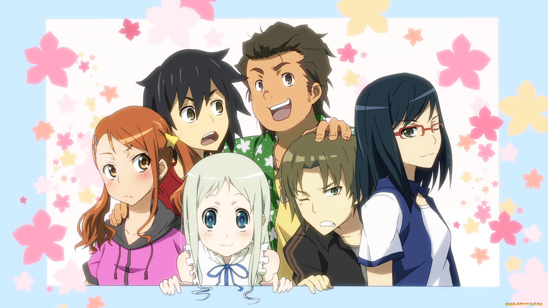 аниме, anohana