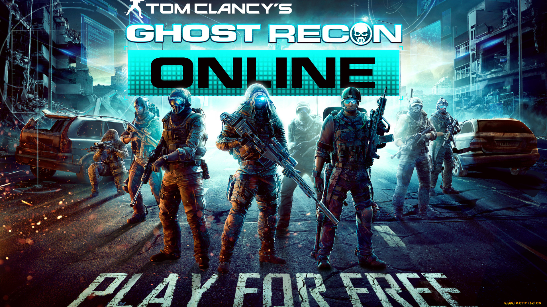 tom, clancy`s, ghost, recon, online, видео, игры, солдат, отряд