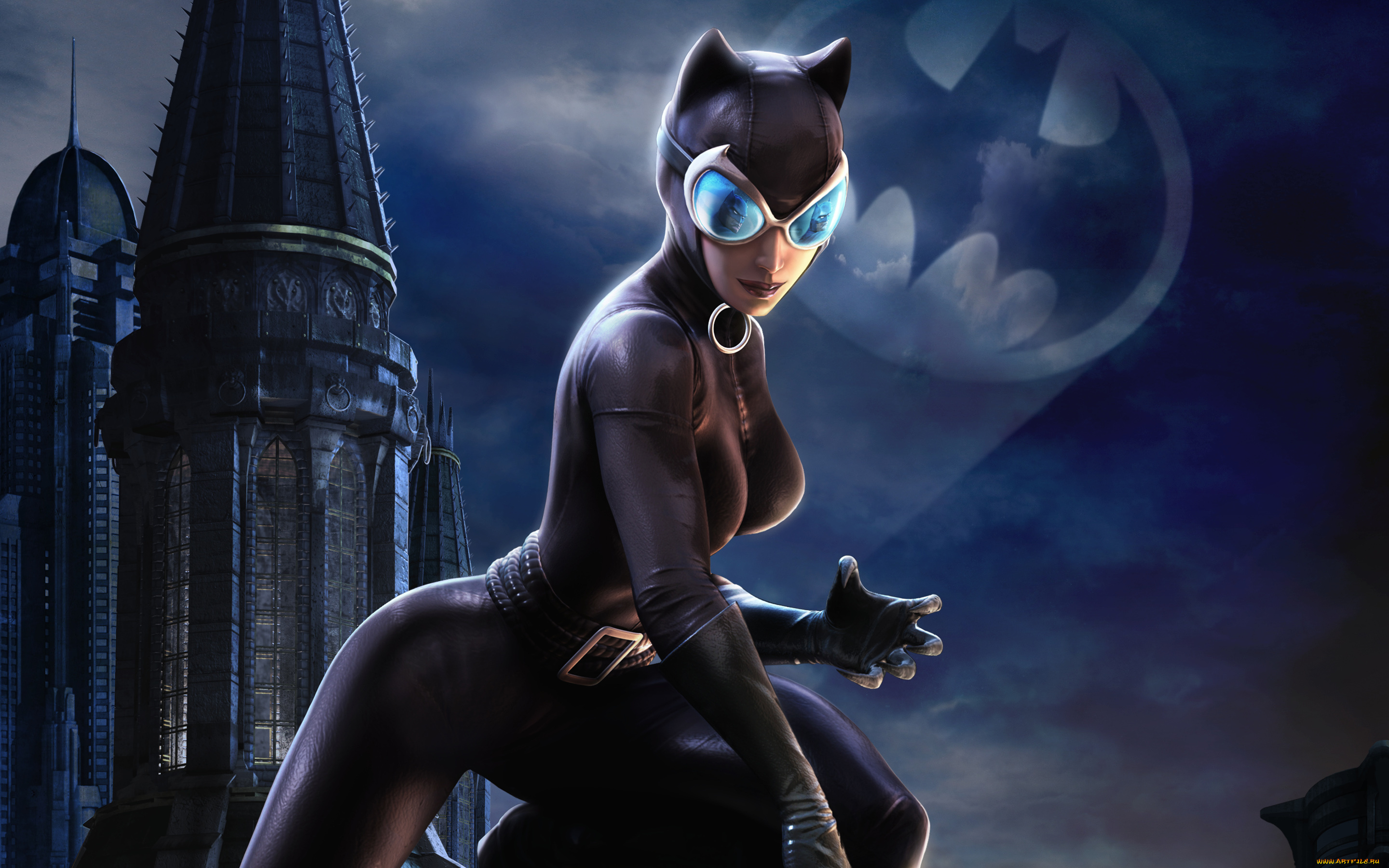 dc, universe, online, видео, игры, catwoman